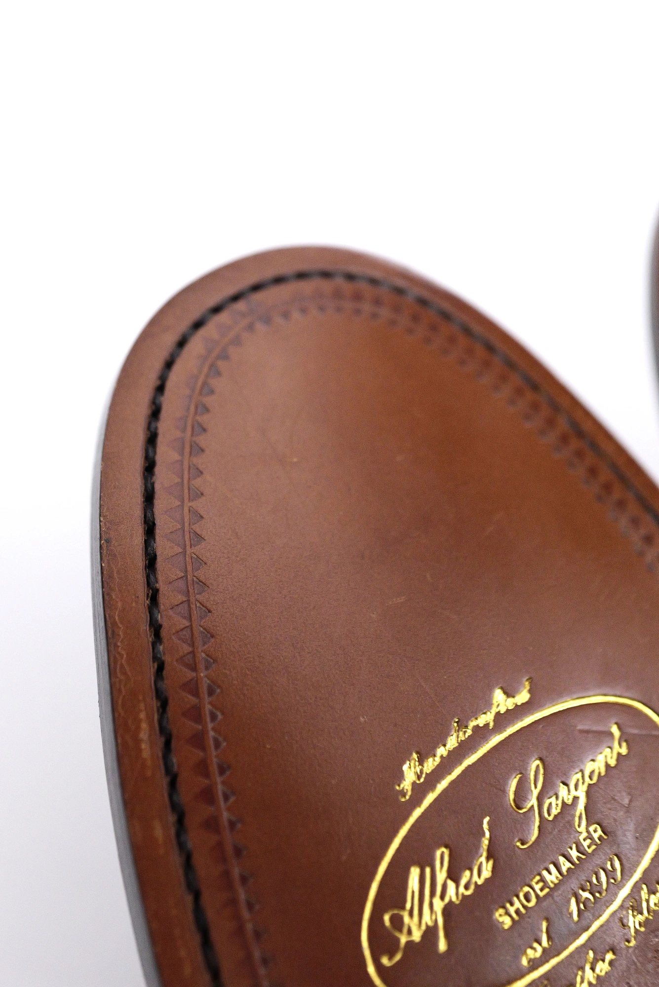 YOHJI YAMAMOTO Derbies en cuir Marron vintage, passéist — photo 12