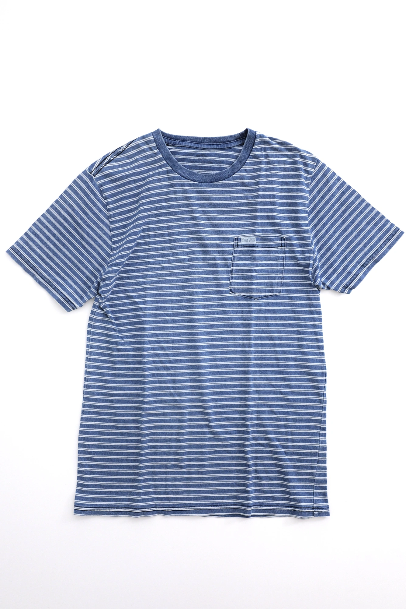 BLUE BLUE JAPAN Tee shirt Bleu vintage, passéist — photo 1