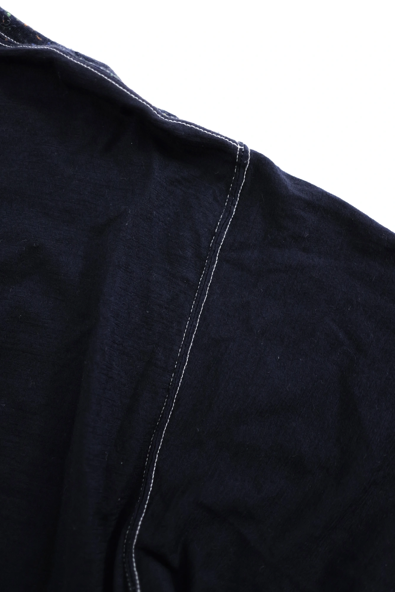 COMME DES GARÇONS Pull en laine Marine vintage, passéist — photo 13