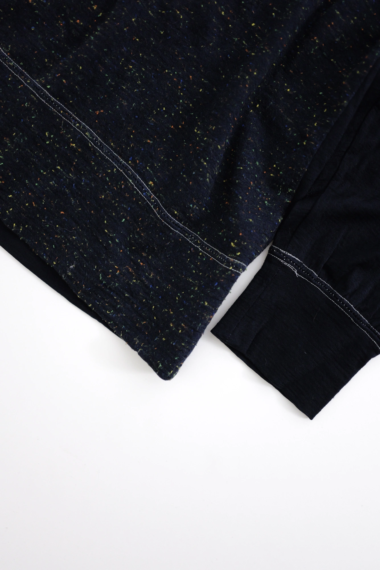 COMME DES GARÇONS Pull en laine Marine vintage, passéist — photo 3