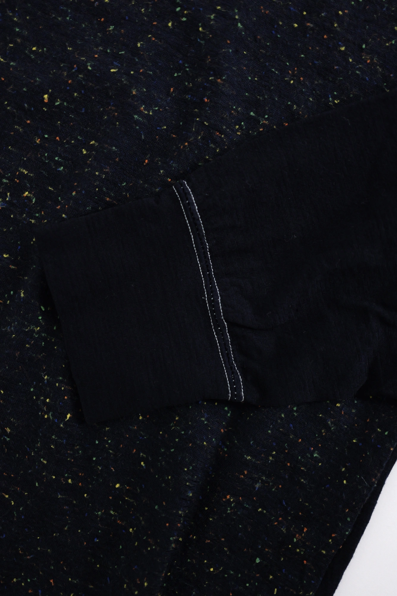COMME DES GARÇONS Pull en laine Marine vintage, passéist — photo 8