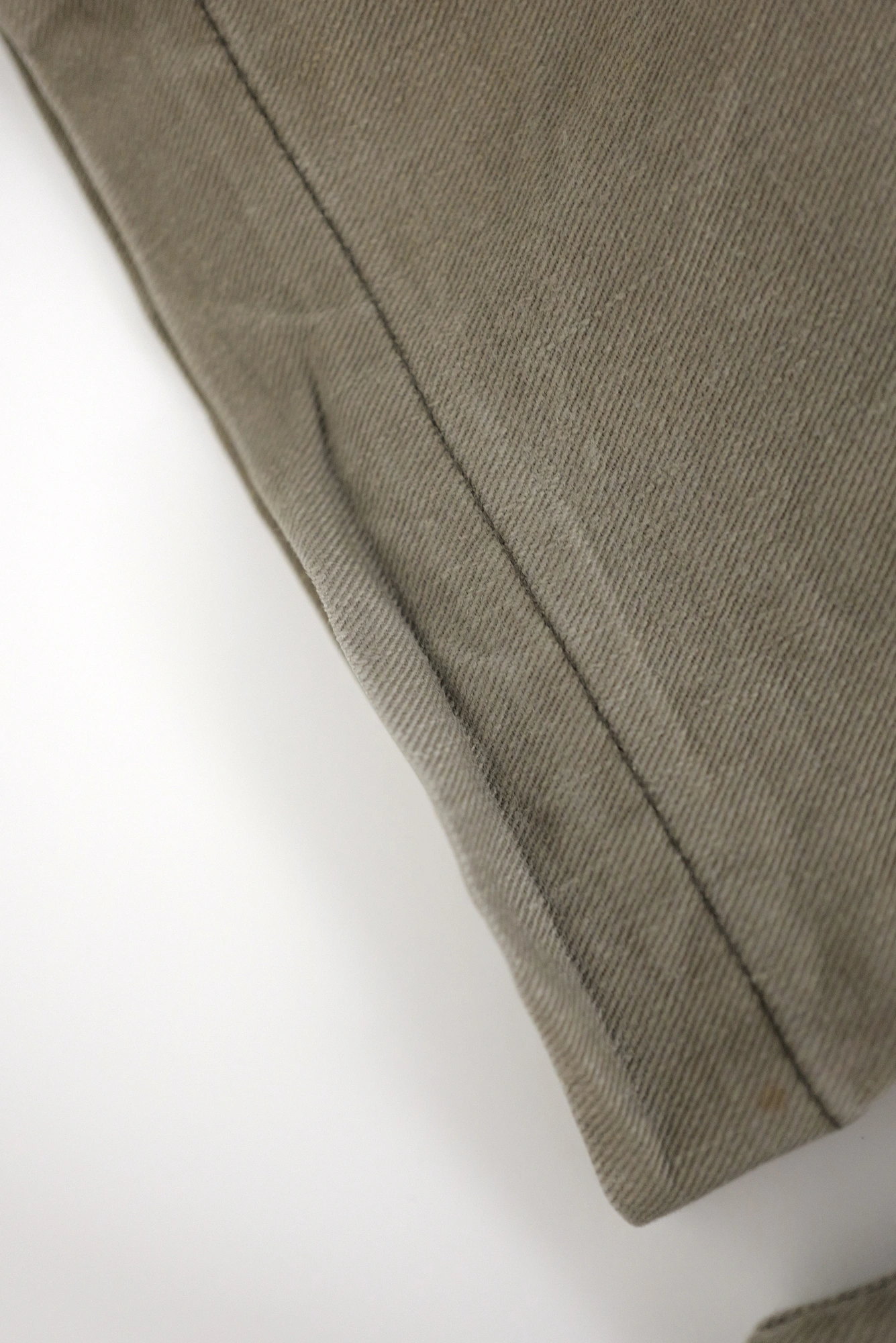 YOHJI YAMAMOTO Pantalon chino Beige vintage, passéist — photo 14