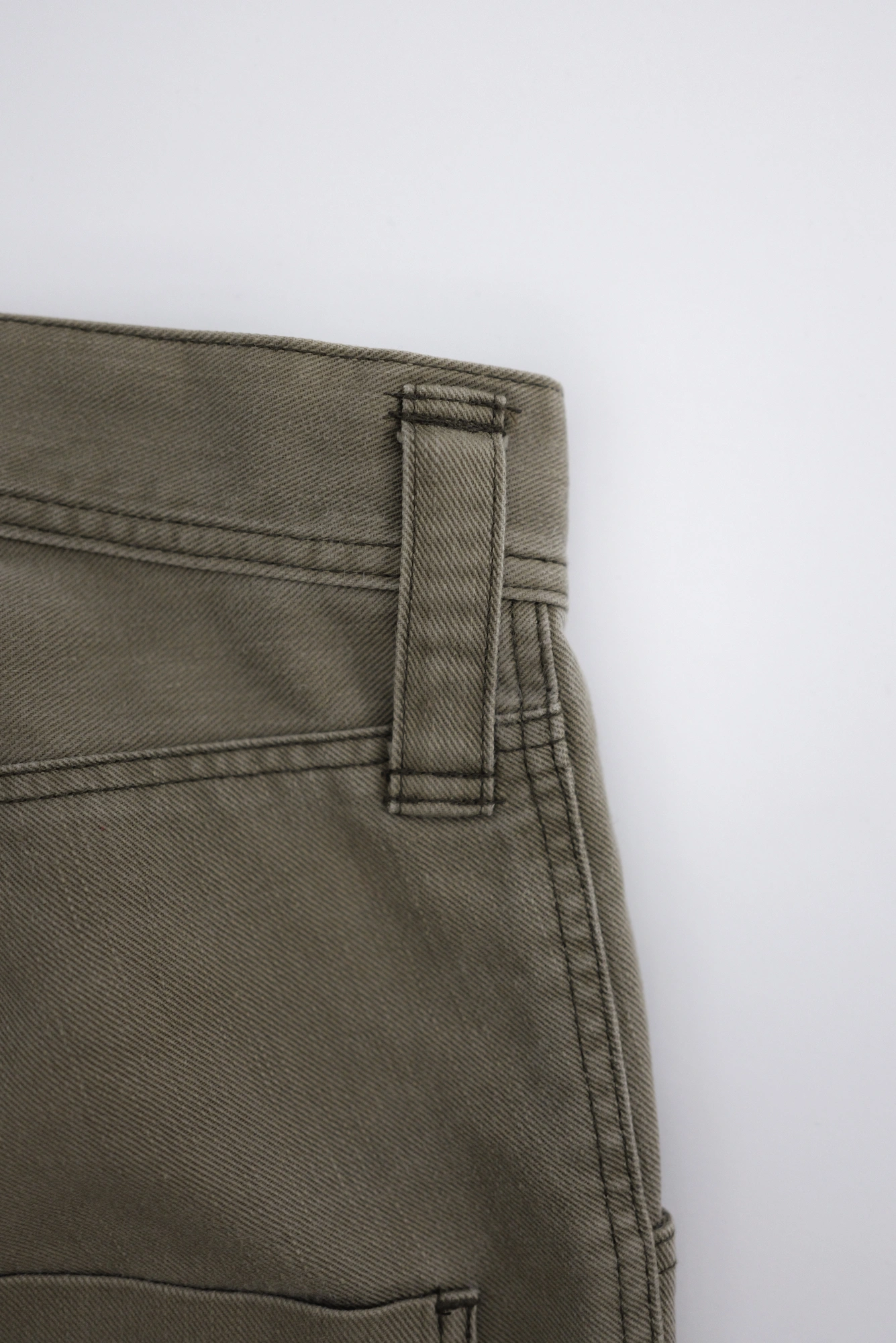 YOHJI YAMAMOTO Pantalon chino Beige vintage, passéist — photo 16