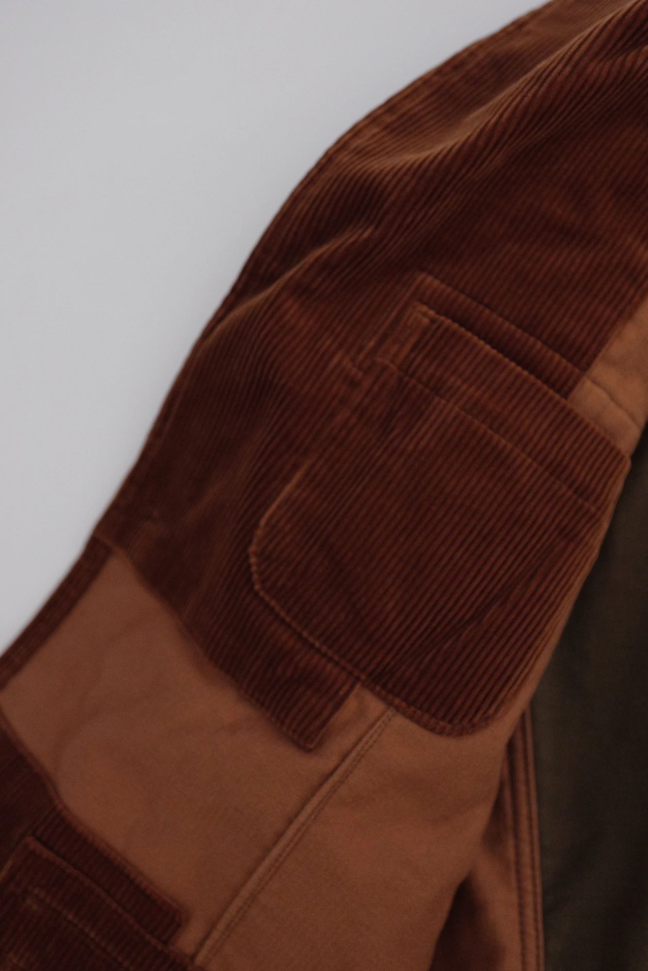 FUMITO GANRYU Veste Marron vintage, passéist — photo 12