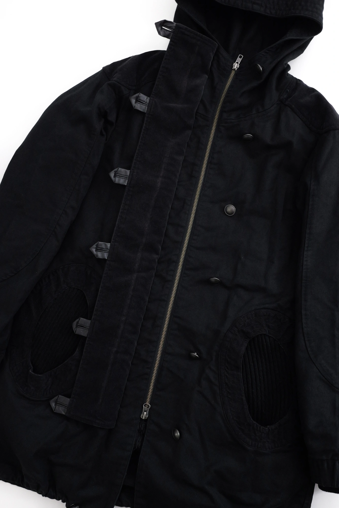 TSUMORI CHISATO Parka Noir vintage, passéist — photo 11