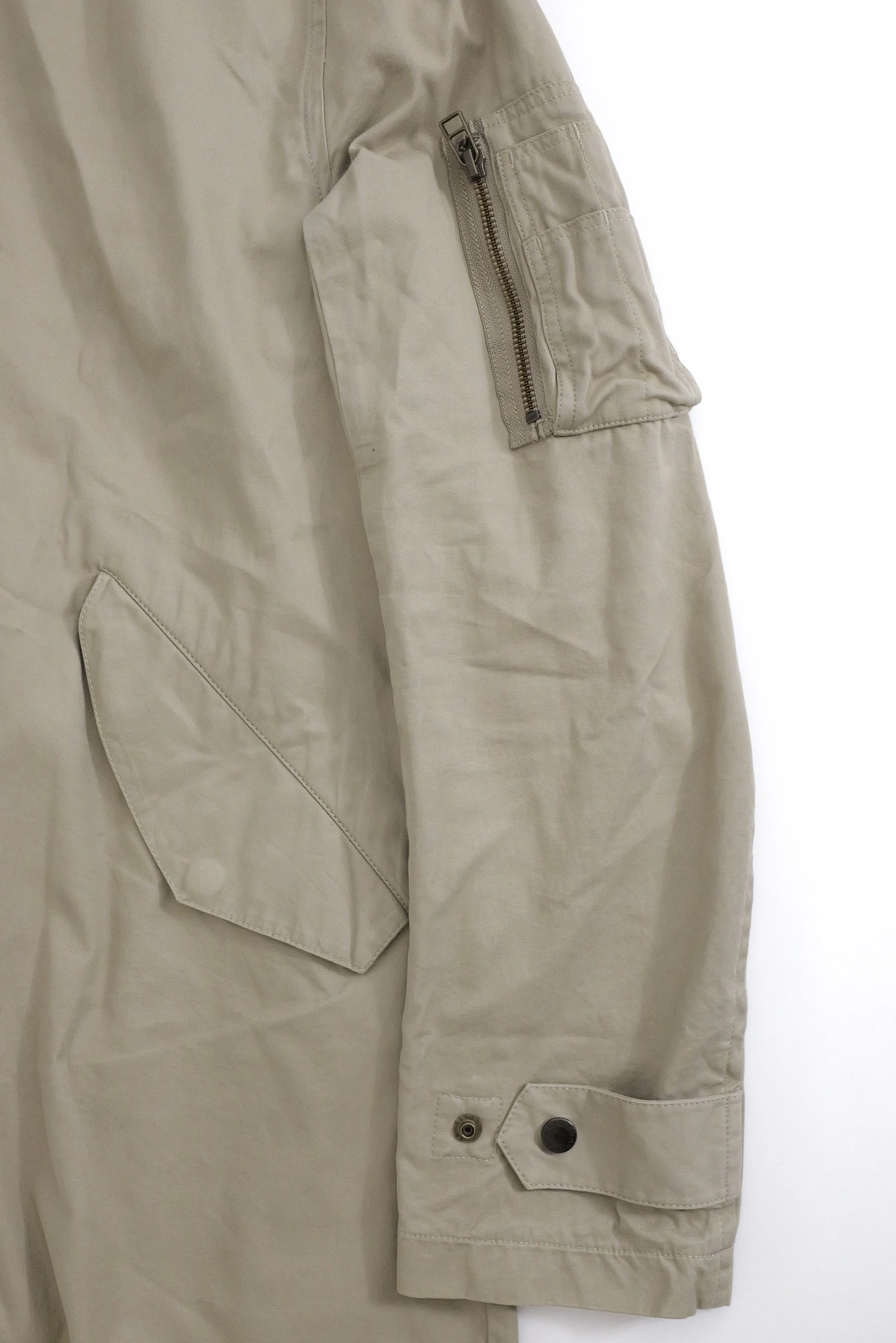 TSUMORI CHISATO Parka Beige vintage, passéist — photo 4