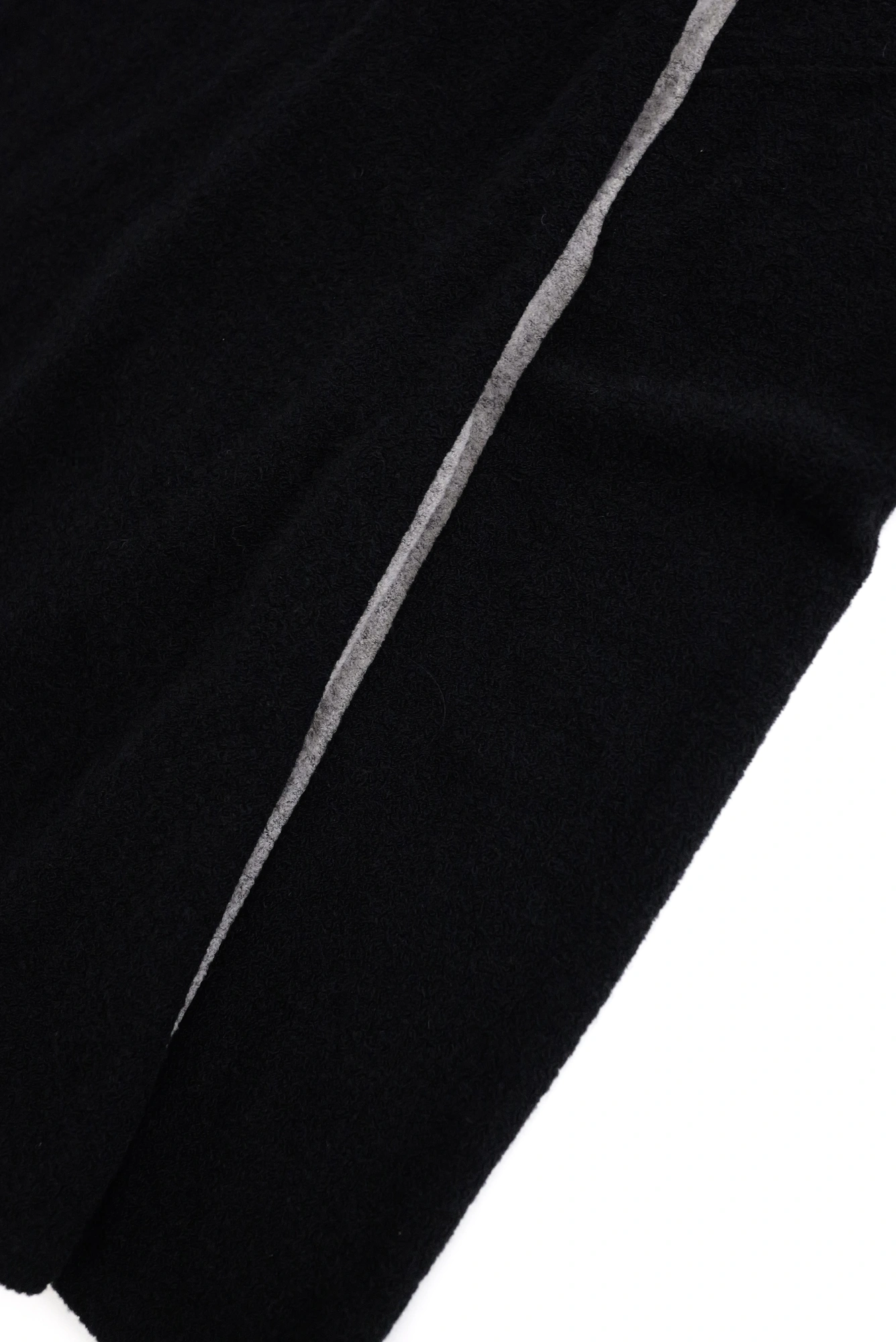 YOHJI YAMAMOTO Jupe mi-longue en laine Noir vintage, passéist — photo 9