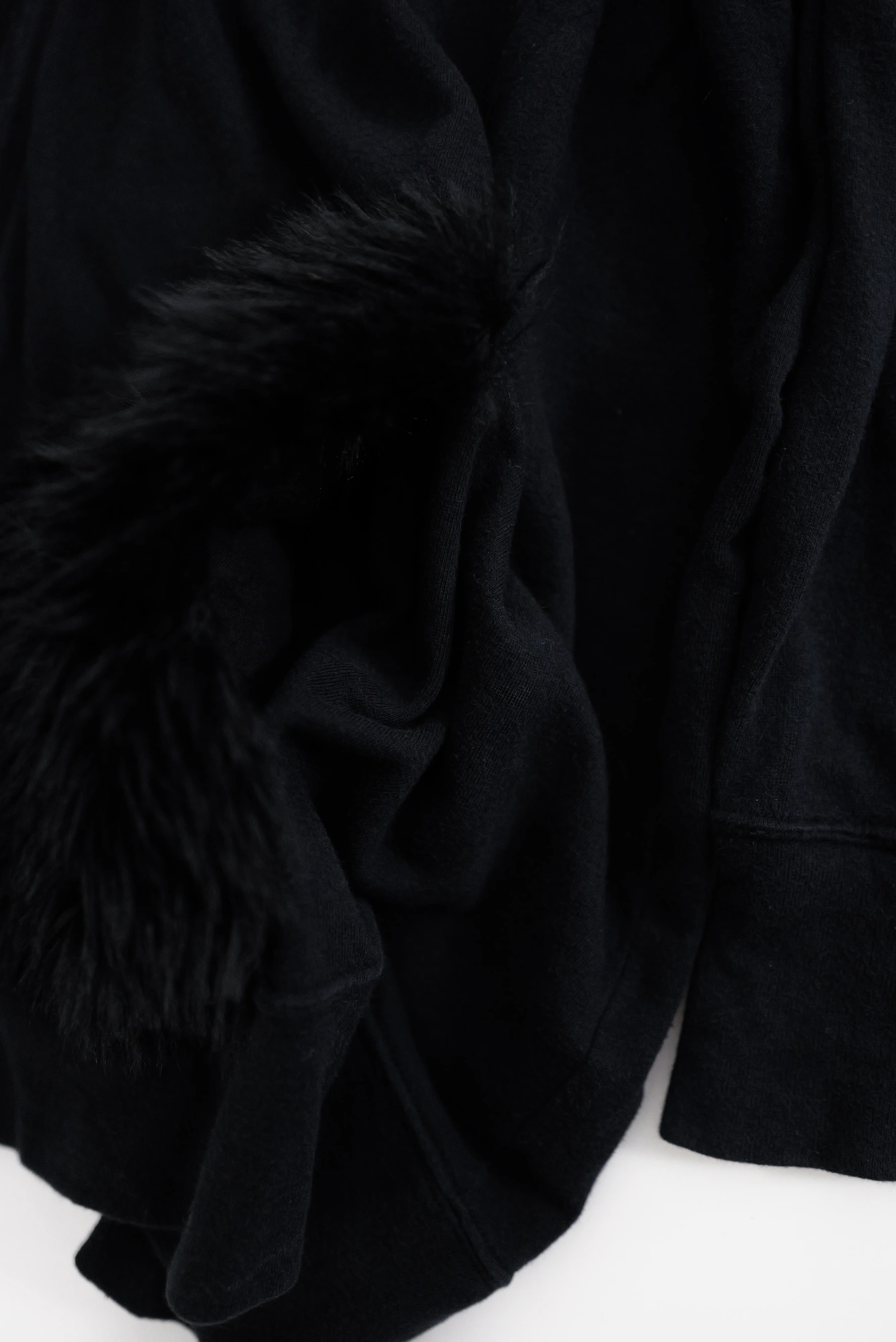 TSUMORI CHISATO Sweat Noir vintage, passéist — photo 5