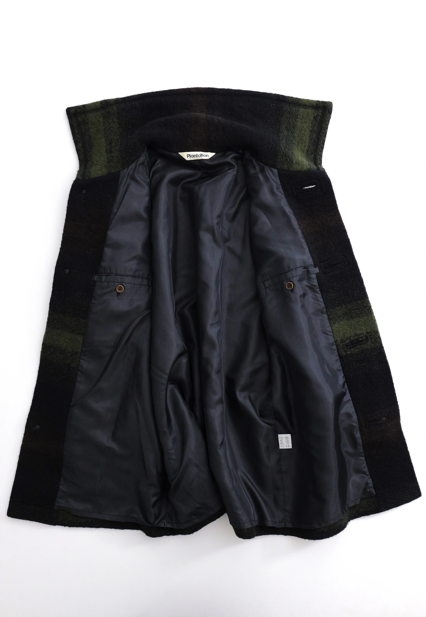 PLANTATION Manteau en laine Multicolore vintage, passéist — photo 12