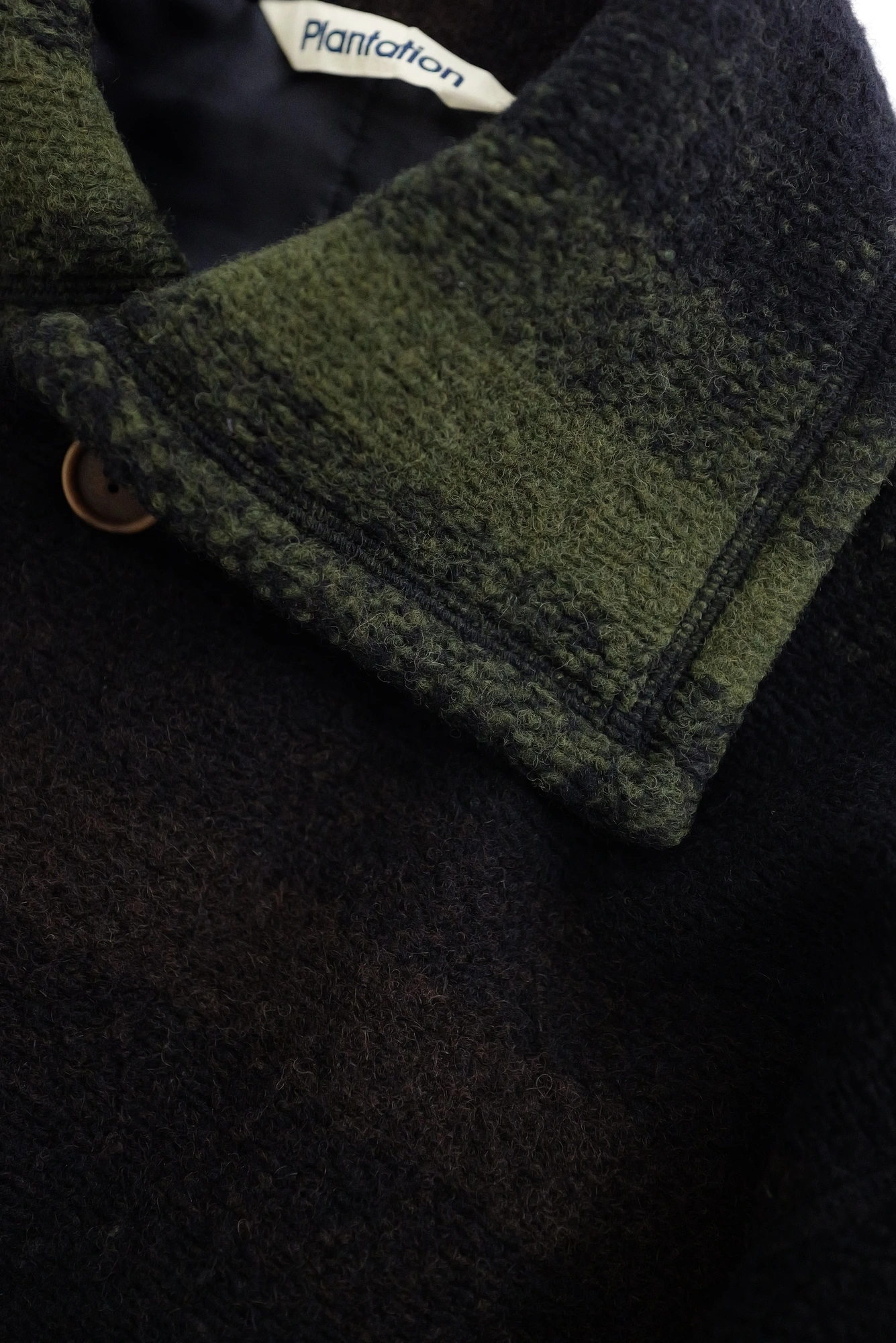 PLANTATION Manteau en laine Multicolore vintage, passéist — photo 7