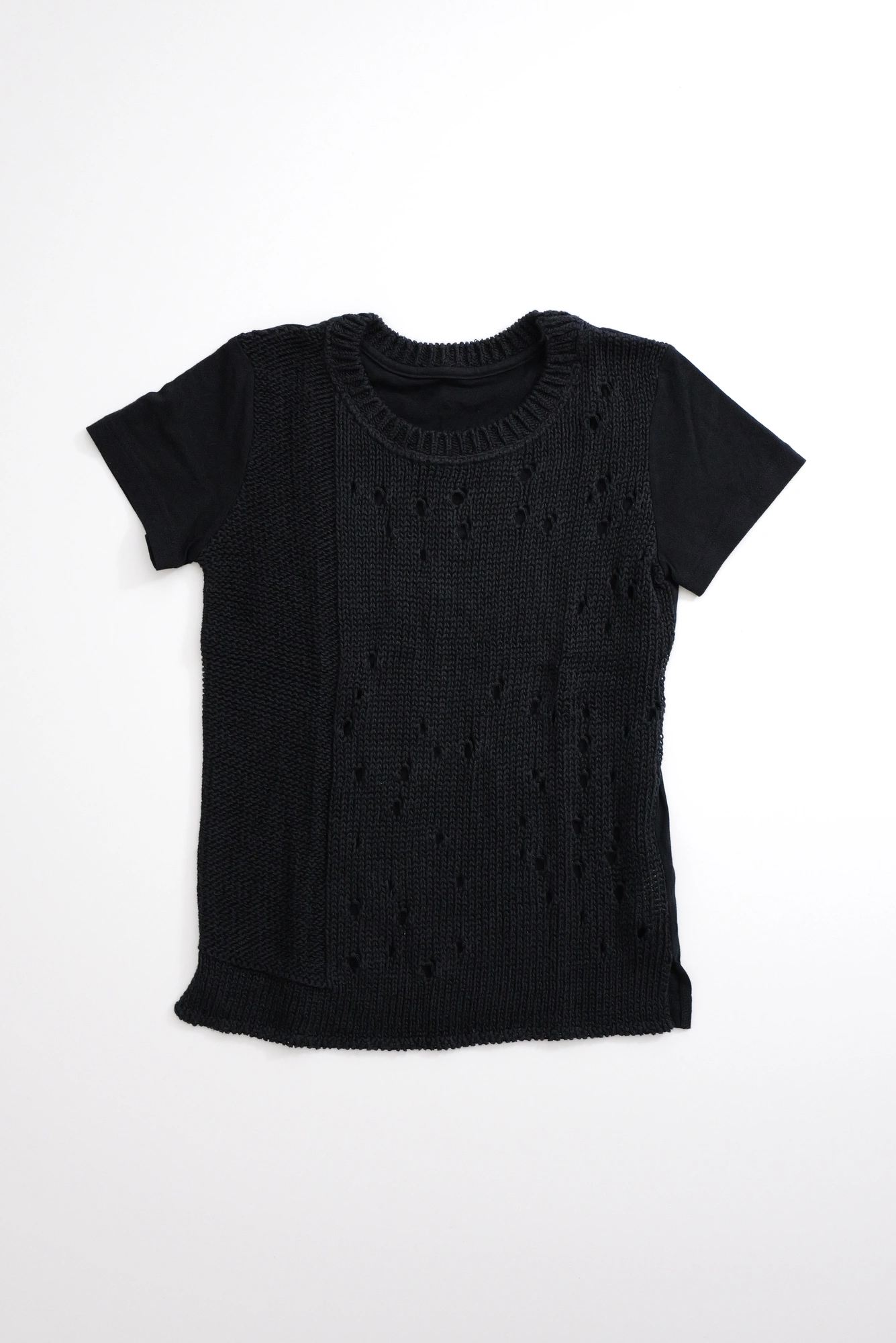 YOHJI YAMAMOTO Haut Noir vintage, passéist — photo 1