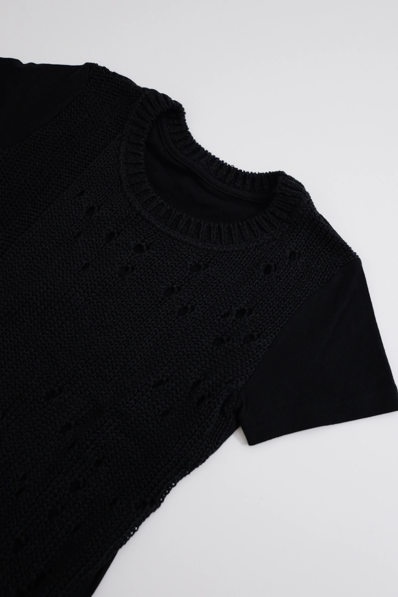YOHJI YAMAMOTO Haut Noir vintage, passéist — photo 2
