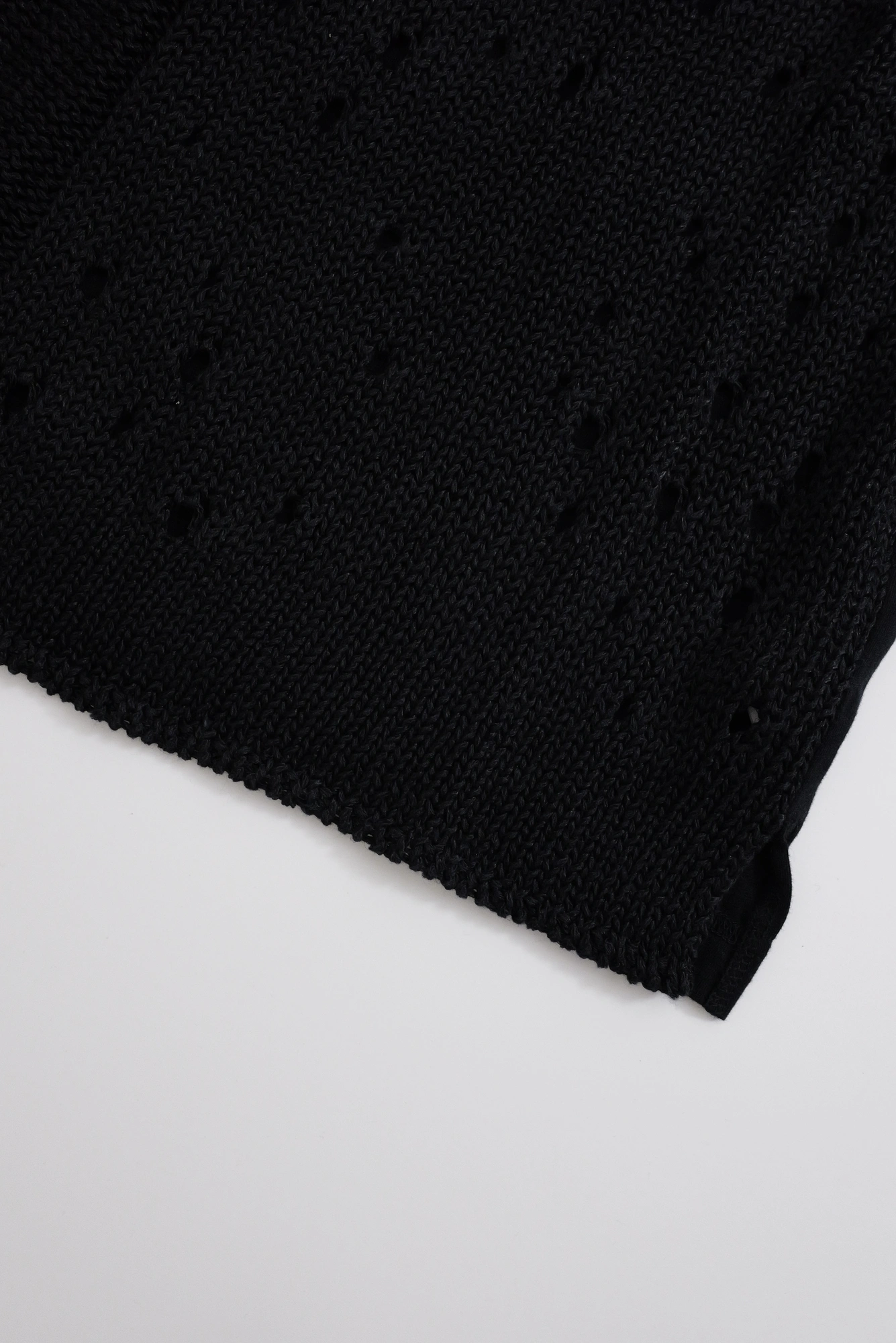 YOHJI YAMAMOTO Haut Noir vintage, passéist — photo 3