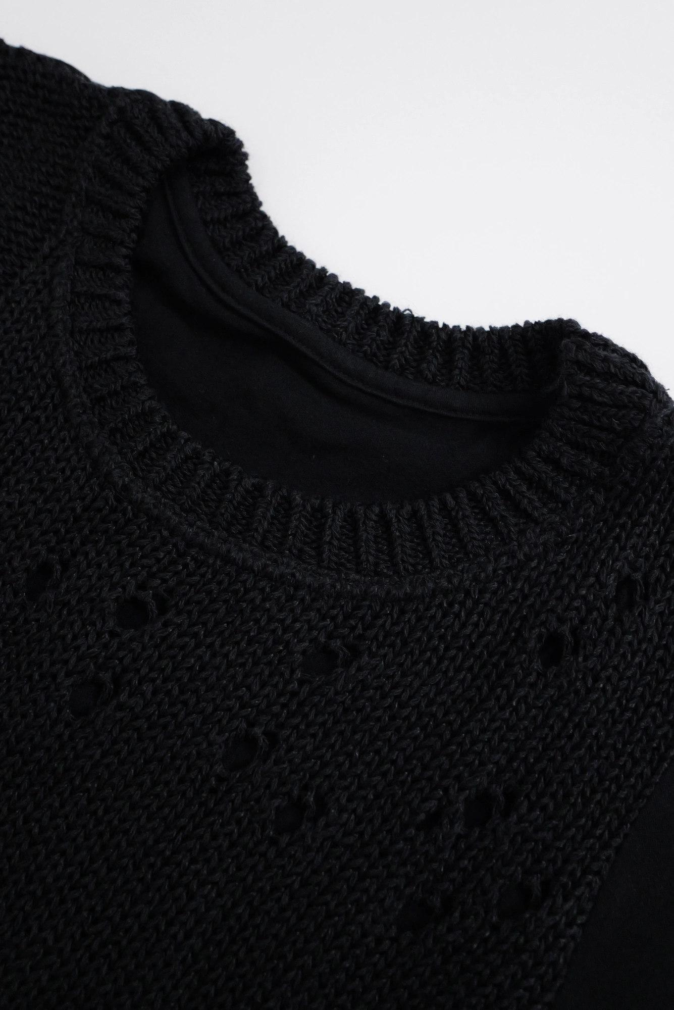 YOHJI YAMAMOTO Haut Noir vintage, passéist — photo 4