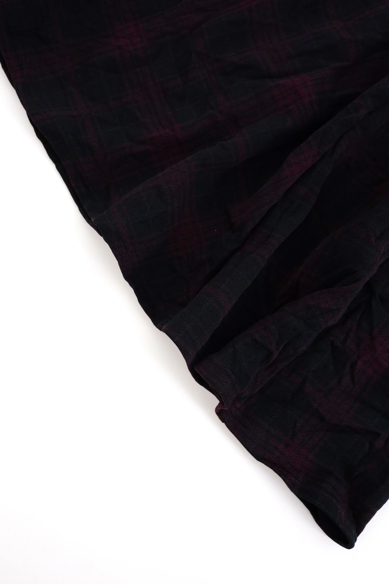 YOHJI YAMAMOTO Jupe mi-longue Noir vintage, passéist — photo 2