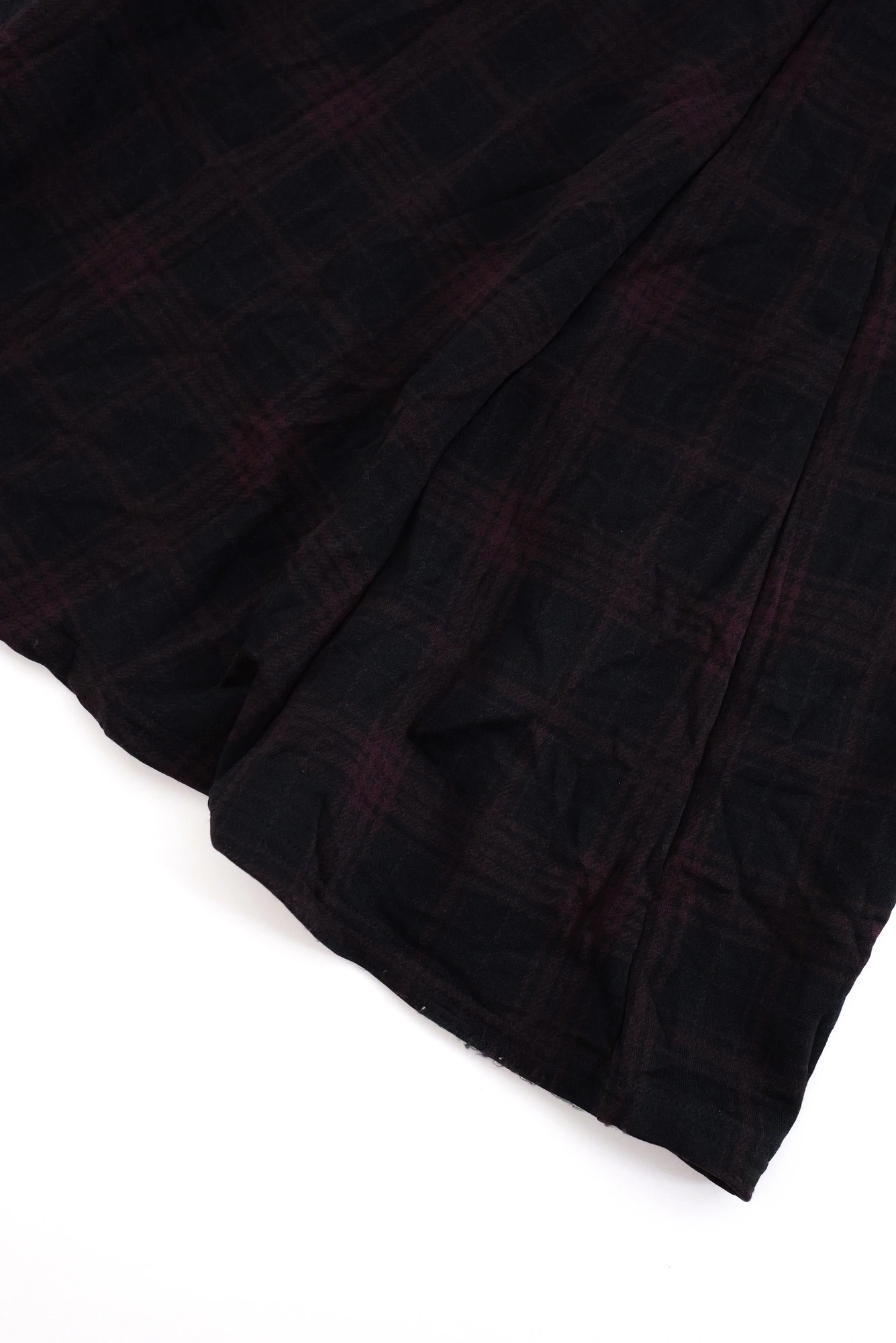 YOHJI YAMAMOTO Jupe mi-longue Noir vintage, passéist — photo 12