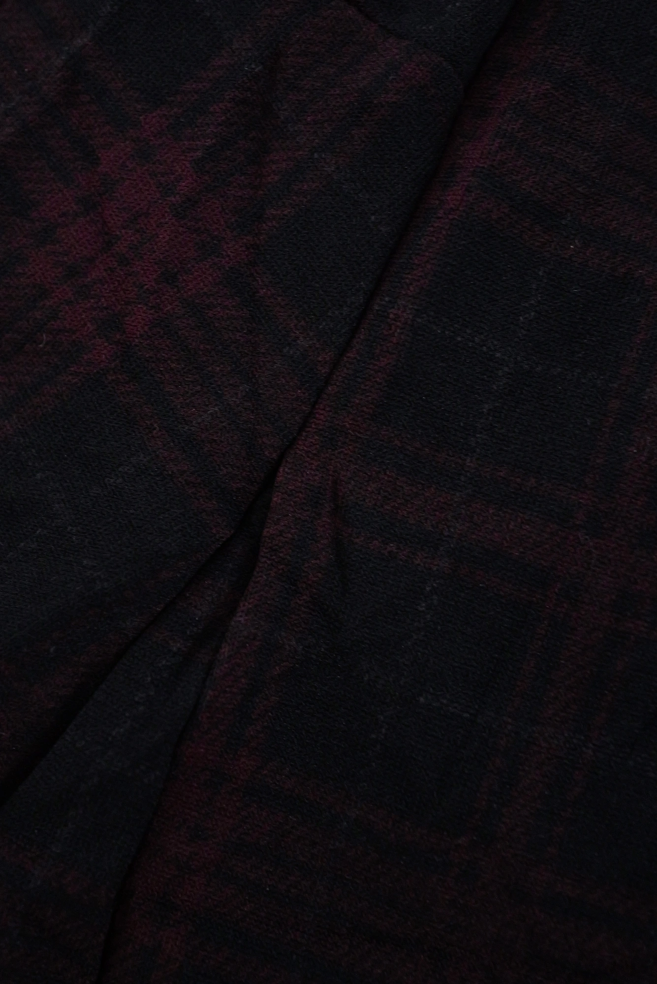 YOHJI YAMAMOTO Jupe mi-longue Noir vintage, passéist — photo 13