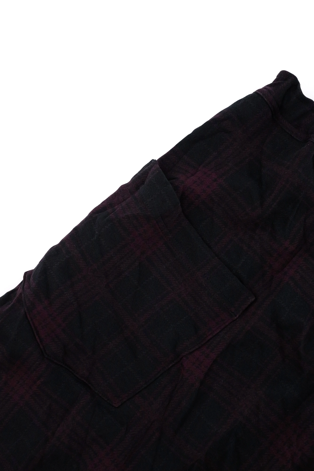 YOHJI YAMAMOTO Jupe mi-longue Noir vintage, passéist — photo 4