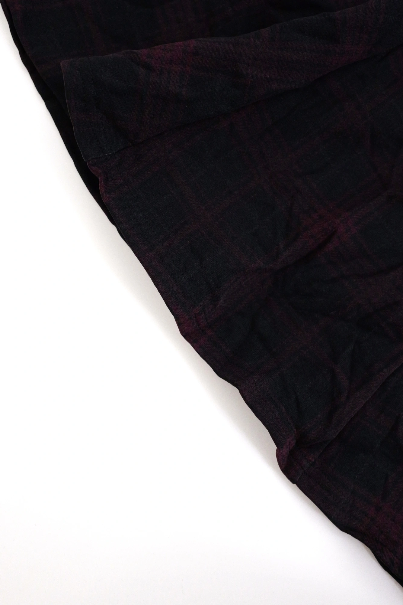 YOHJI YAMAMOTO Jupe mi-longue Noir vintage, passéist — photo 5
