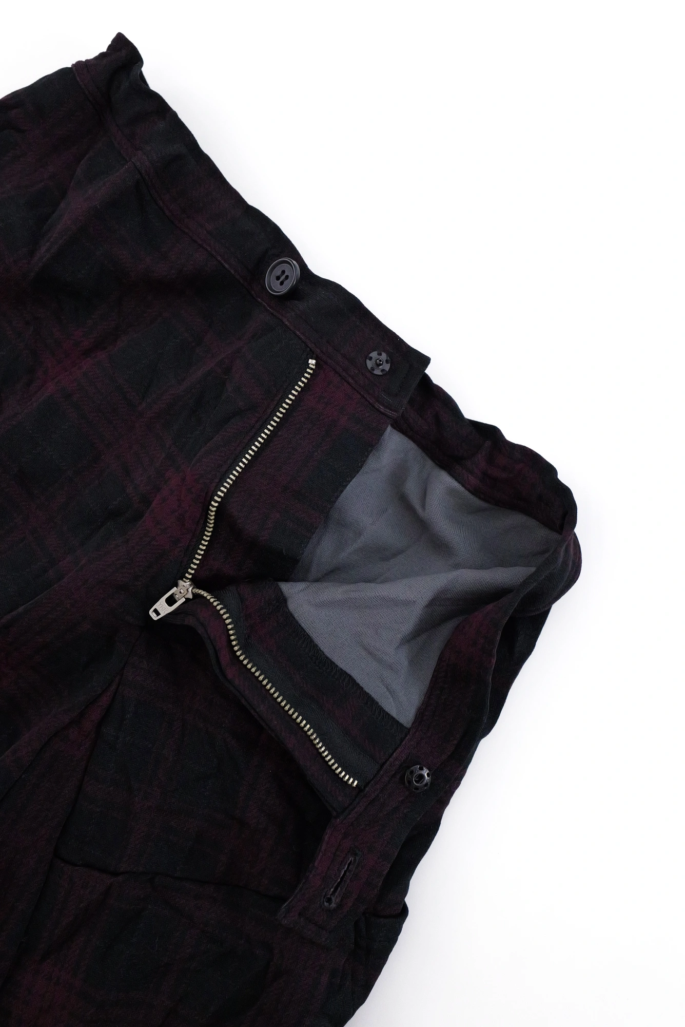 YOHJI YAMAMOTO Jupe mi-longue Noir vintage, passéist — photo 6