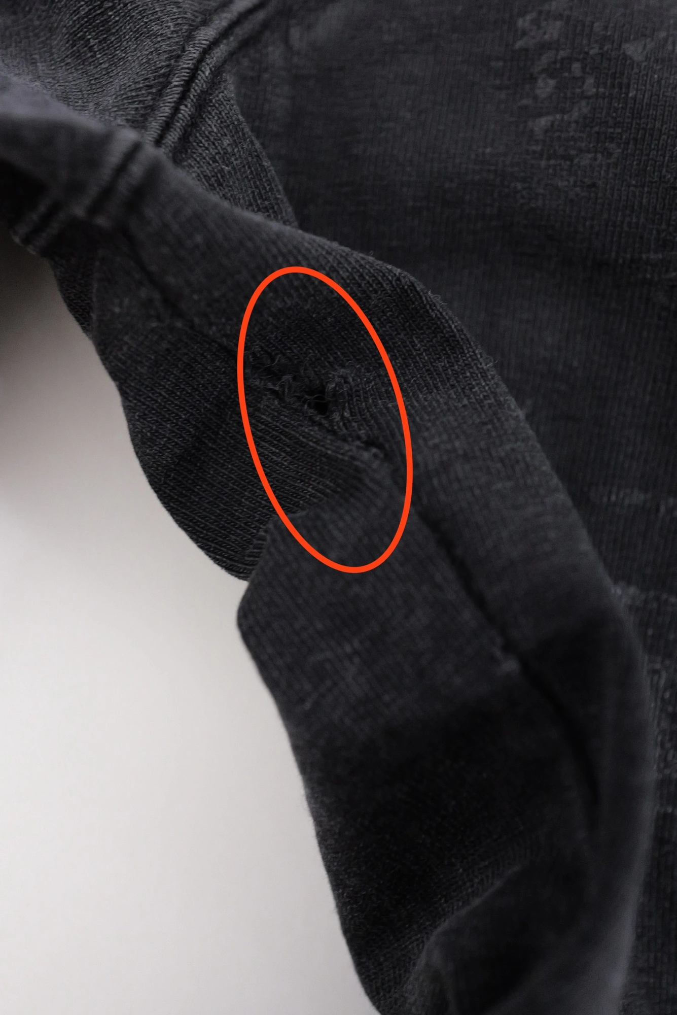 TSUMORI CHISATO Sweat Anthracite vintage, passéist — photo 11