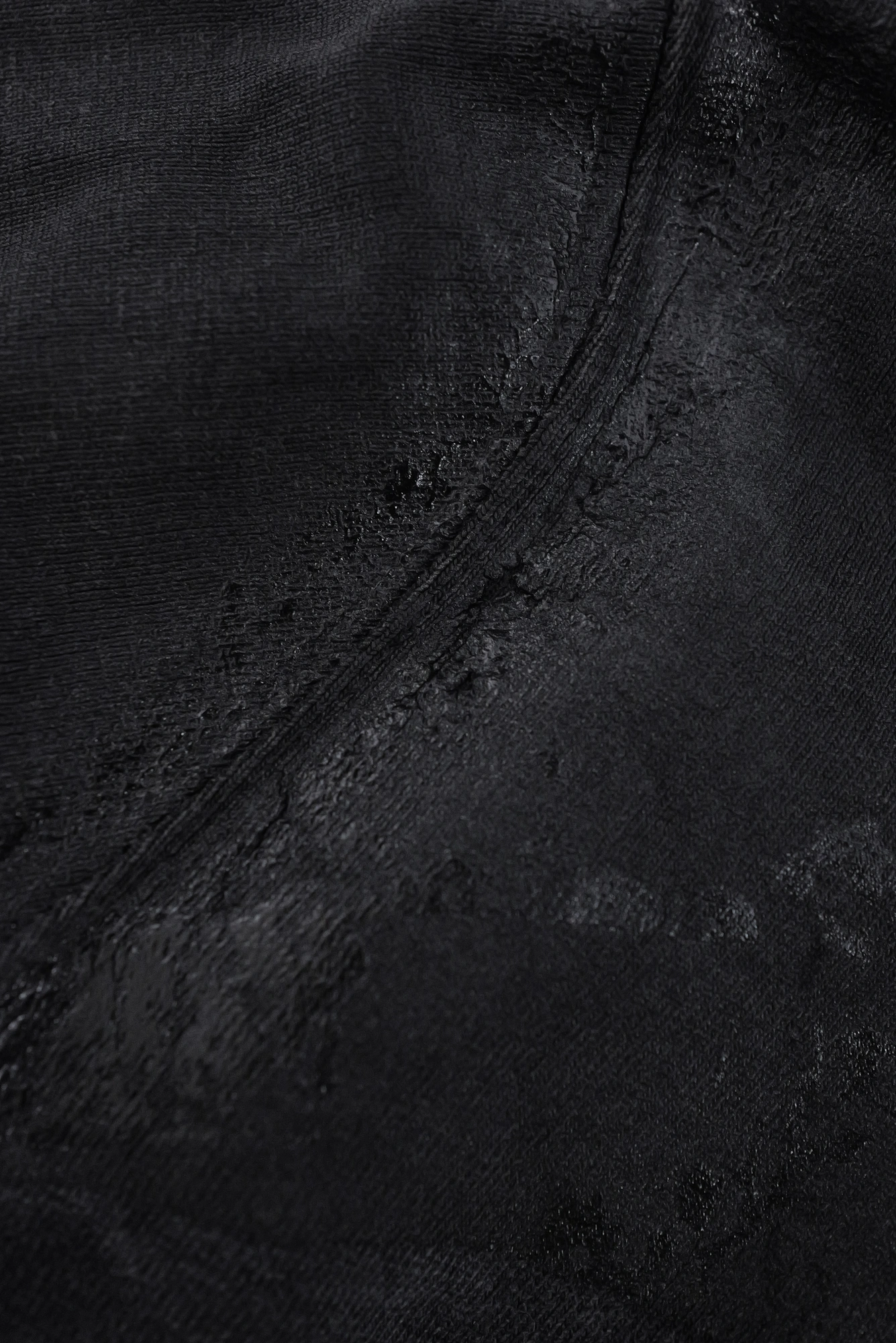 TSUMORI CHISATO Sweat Anthracite vintage, passéist — photo 15