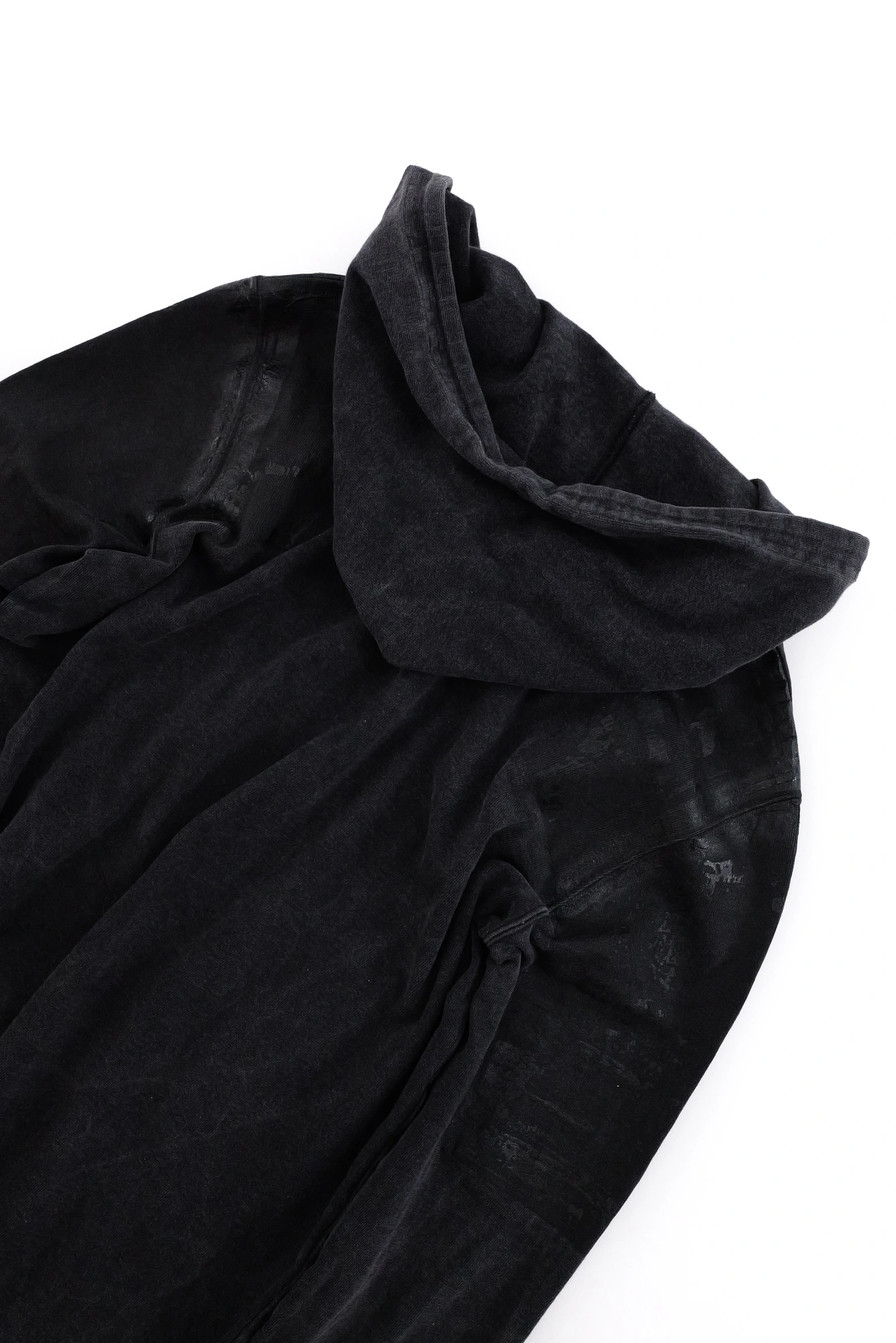 TSUMORI CHISATO Sweat Anthracite vintage, passéist — photo 17