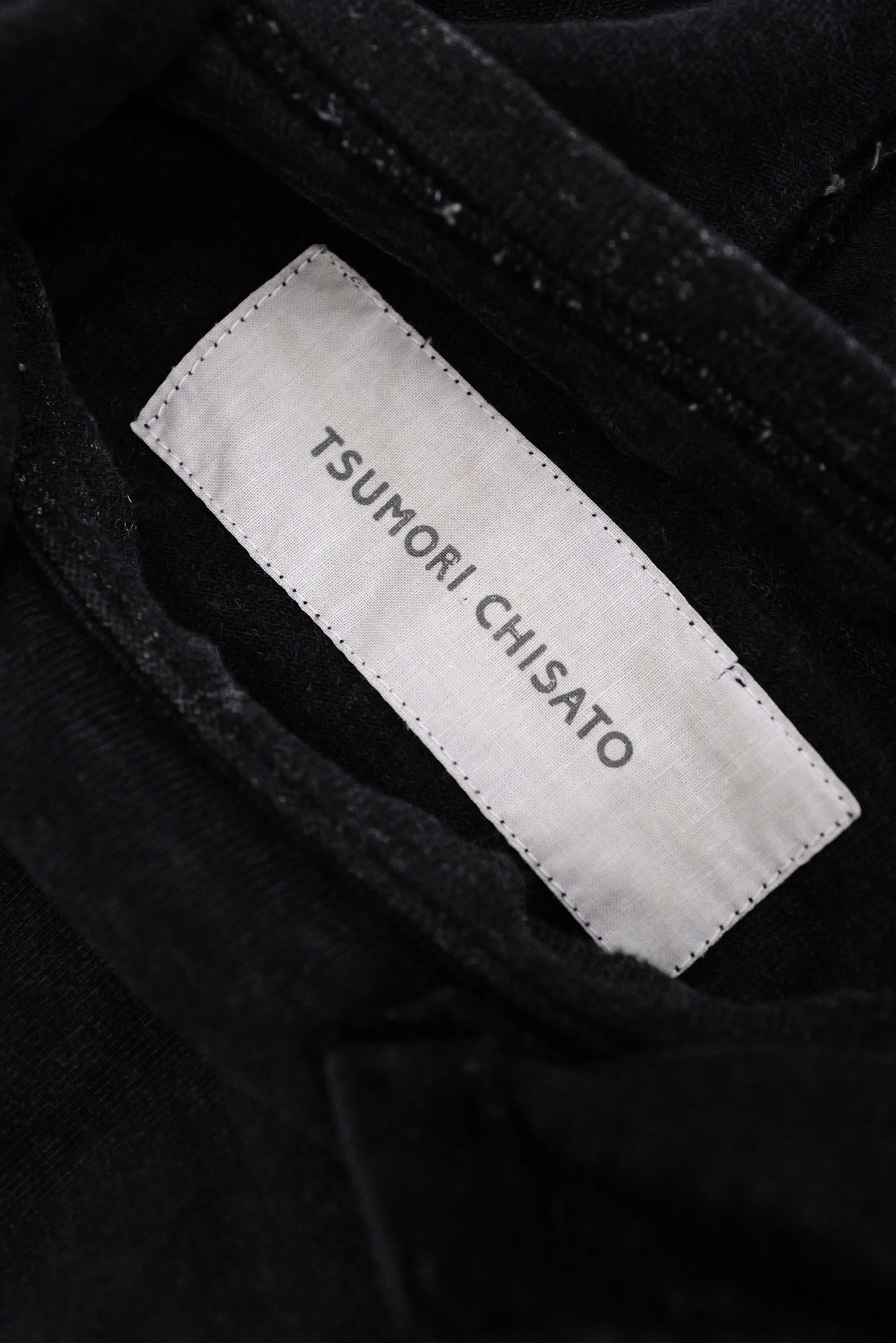 TSUMORI CHISATO Sweat Anthracite vintage, passéist — photo 5