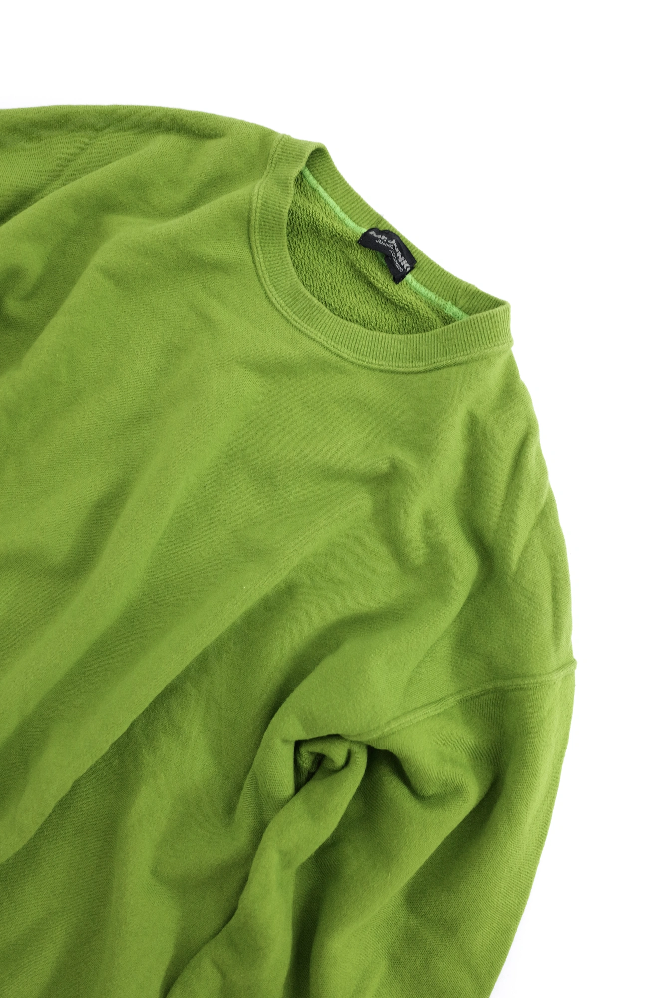 JUNKO KOSHINO Sweat Vert vintage, passéist — photo 4
