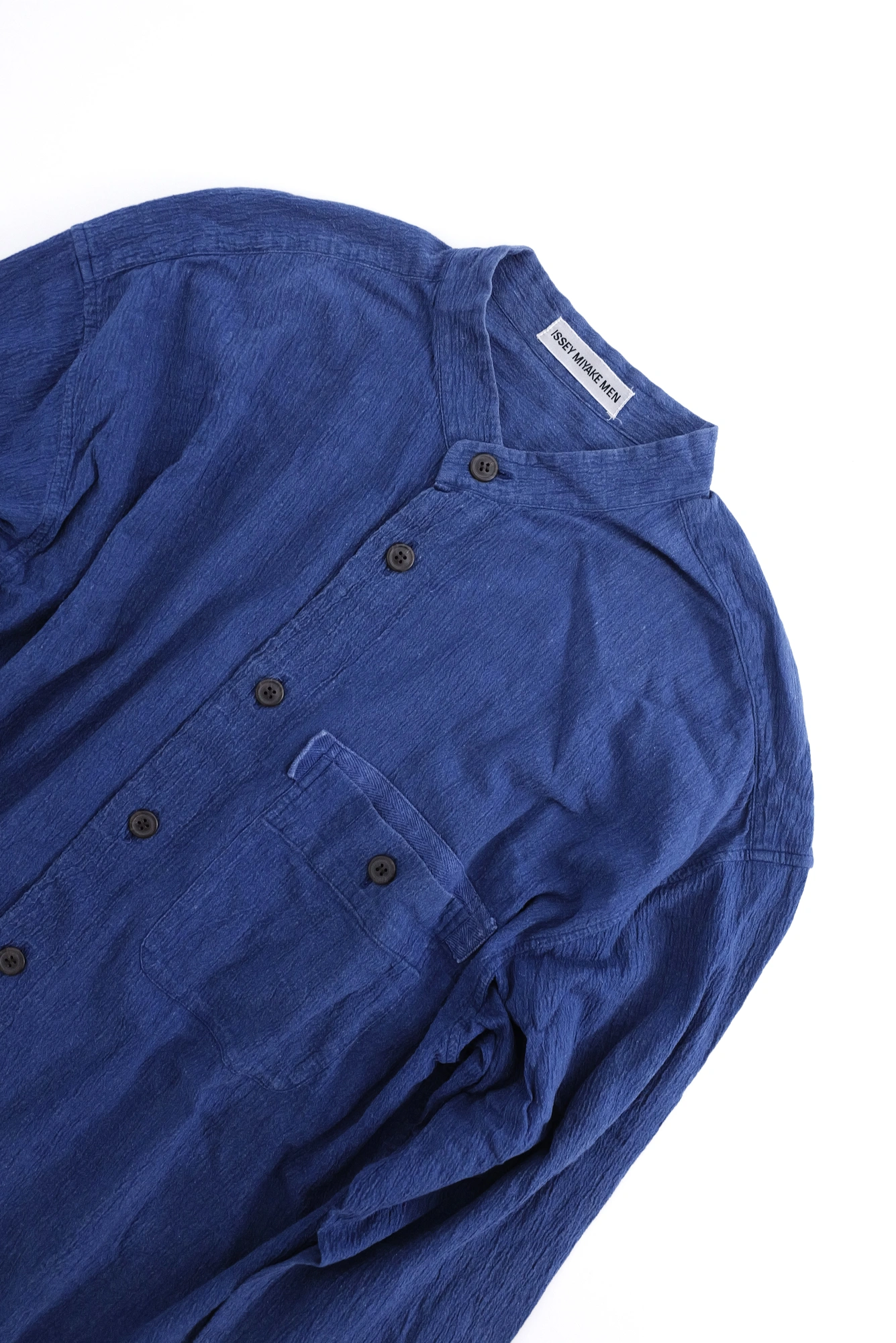 ISSEY MIYAKE Chemise Marine vintage, passéist — photo 2