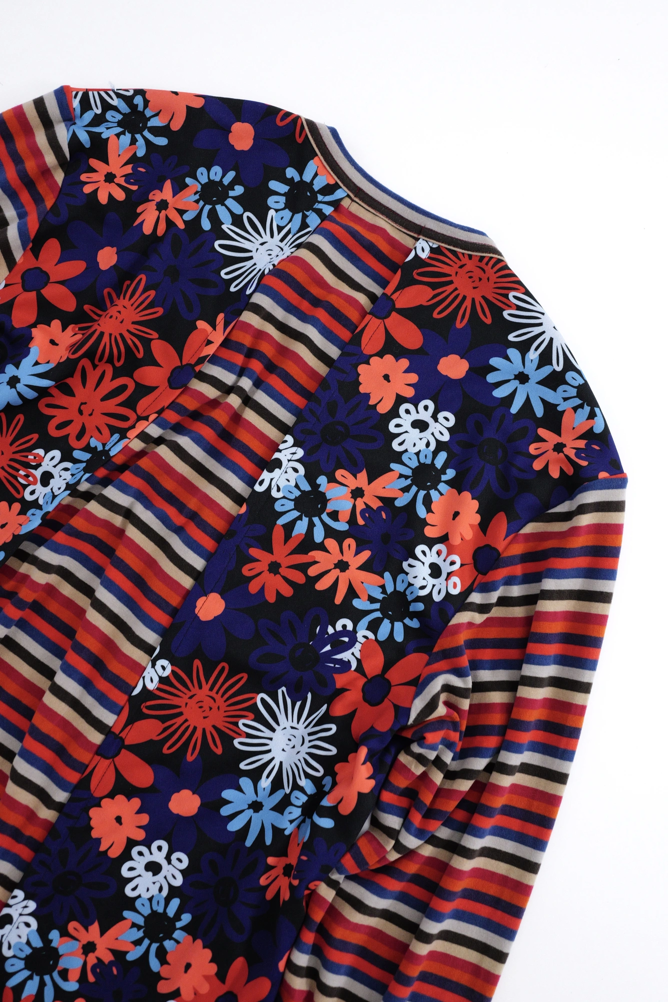 COMME DES GARÇONS Gilet Multicolore vintage, passéist — photo 11