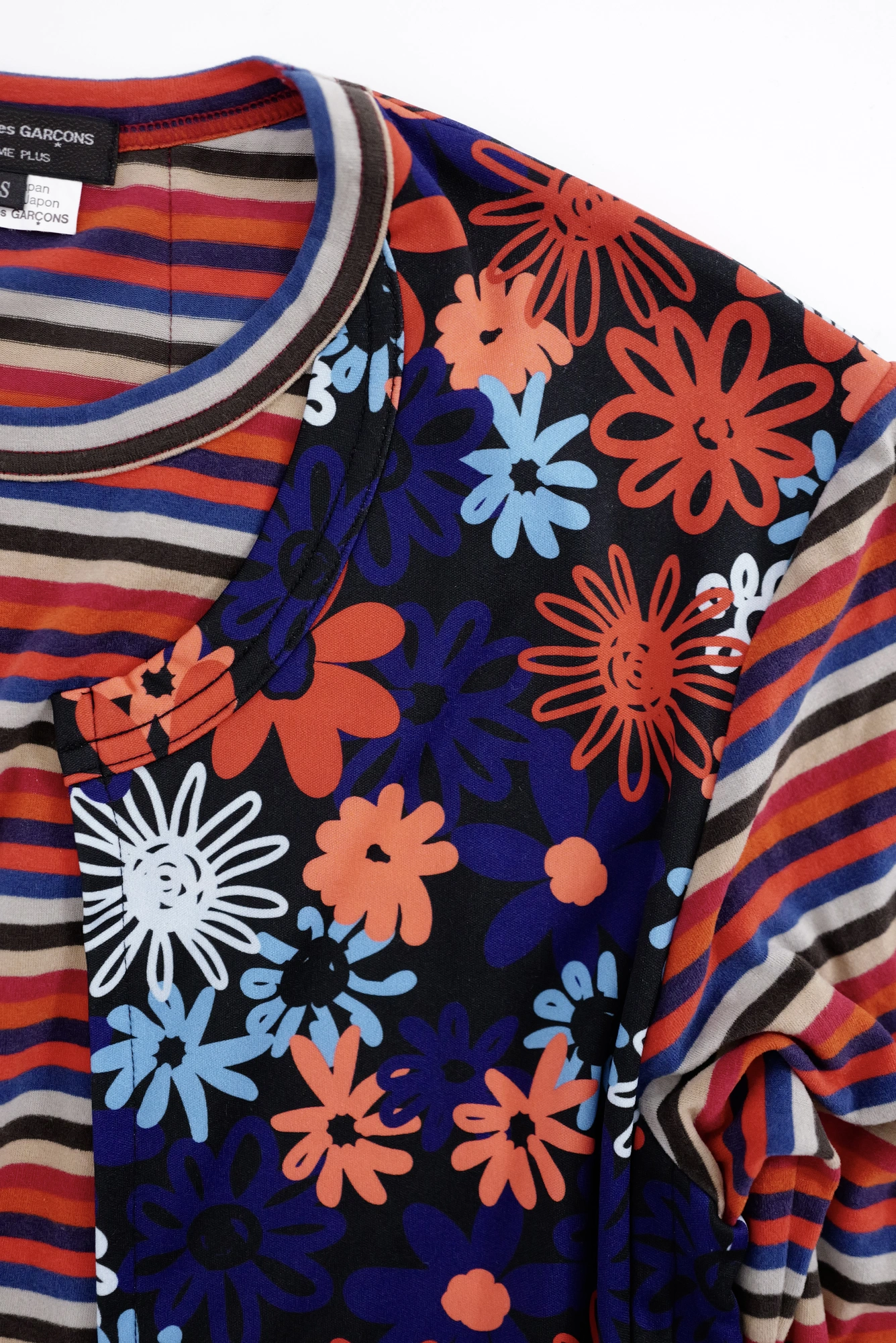 COMME DES GARÇONS Gilet Multicolore vintage, passéist — photo 4