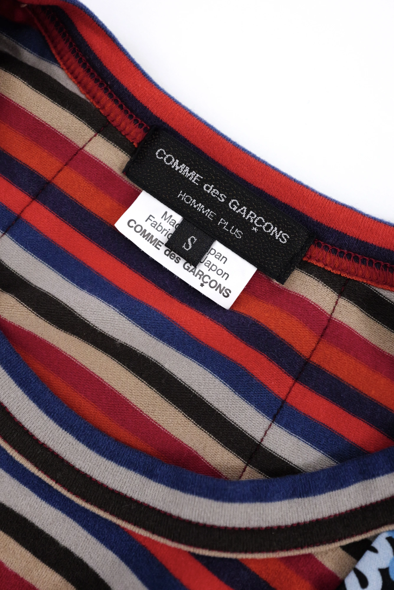 COMME DES GARÇONS Gilet Multicolore vintage, passéist — photo 5