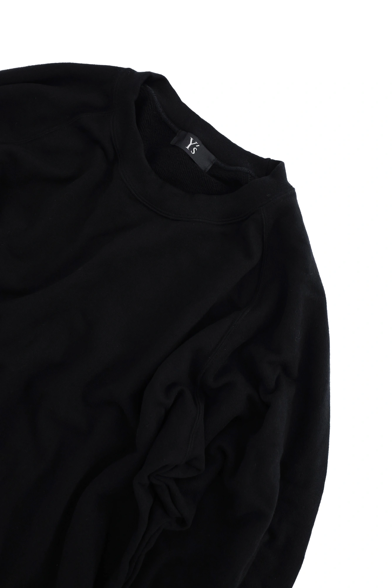 YOHJI YAMAMOTO Sweat Noir vintage, passéist — photo 4