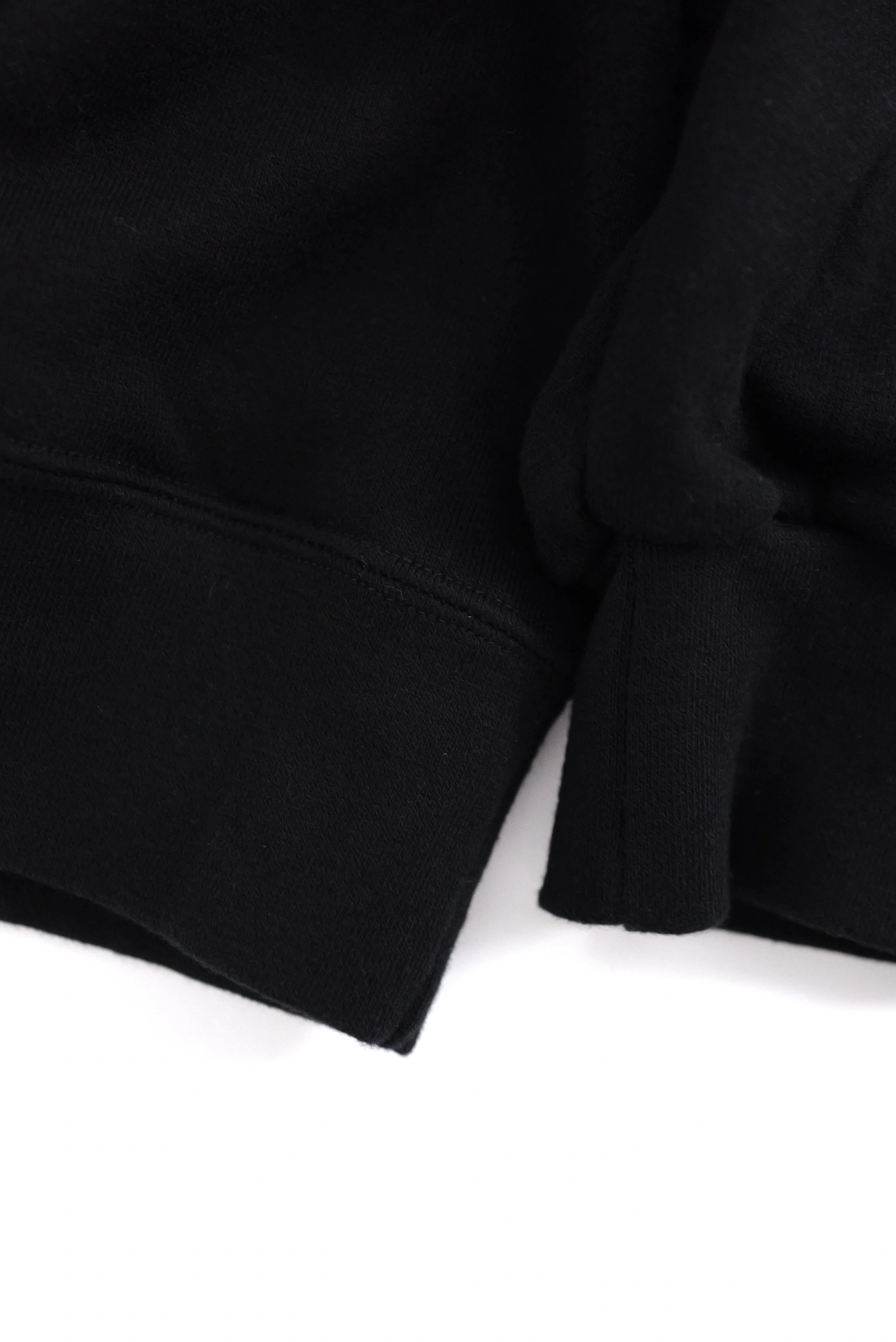 YOHJI YAMAMOTO Sweat Noir vintage, passéist — photo 7