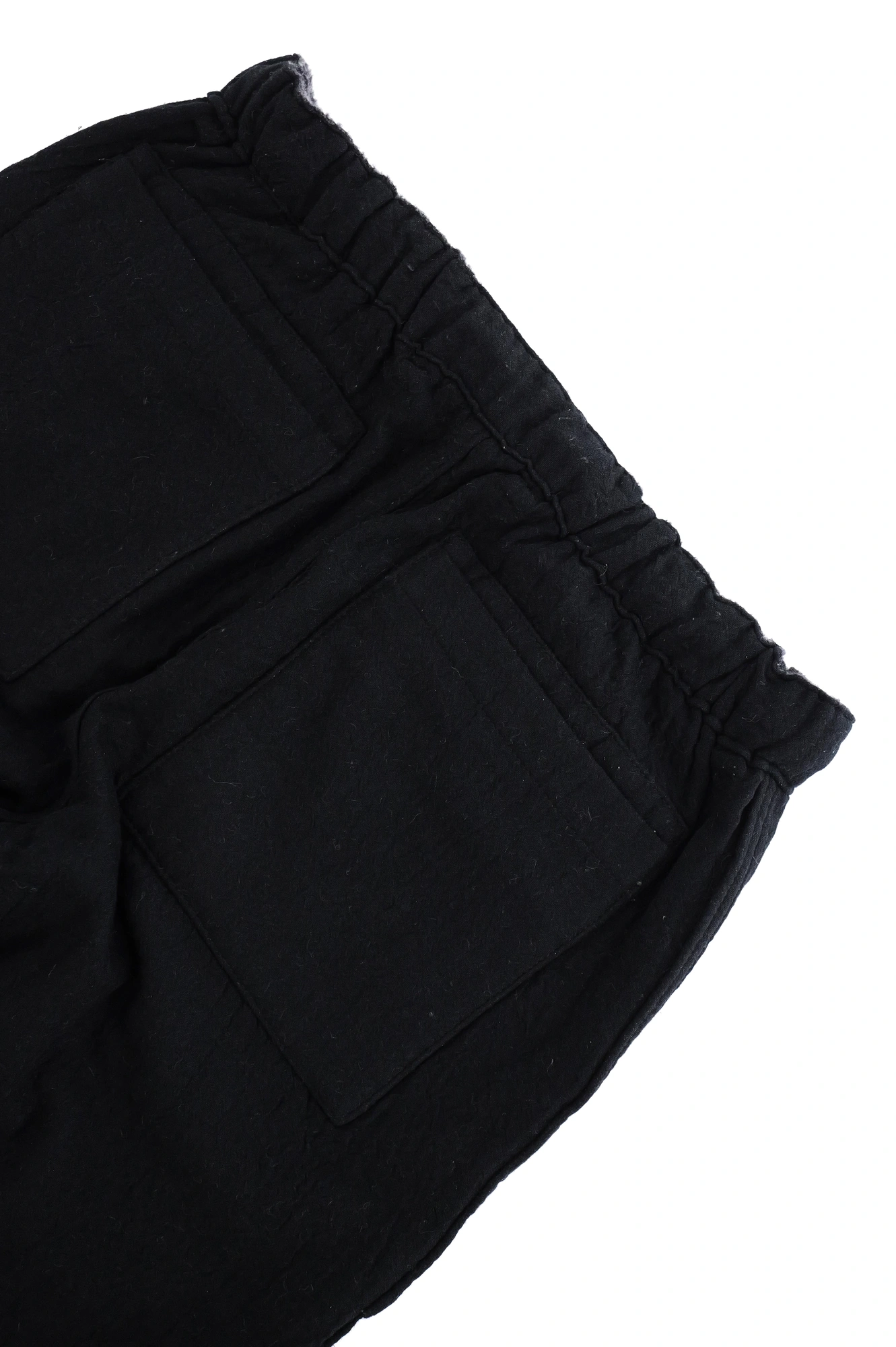 ISSEY MIYAKE Pantalon en laine Noir vintage, passéist — photo 20