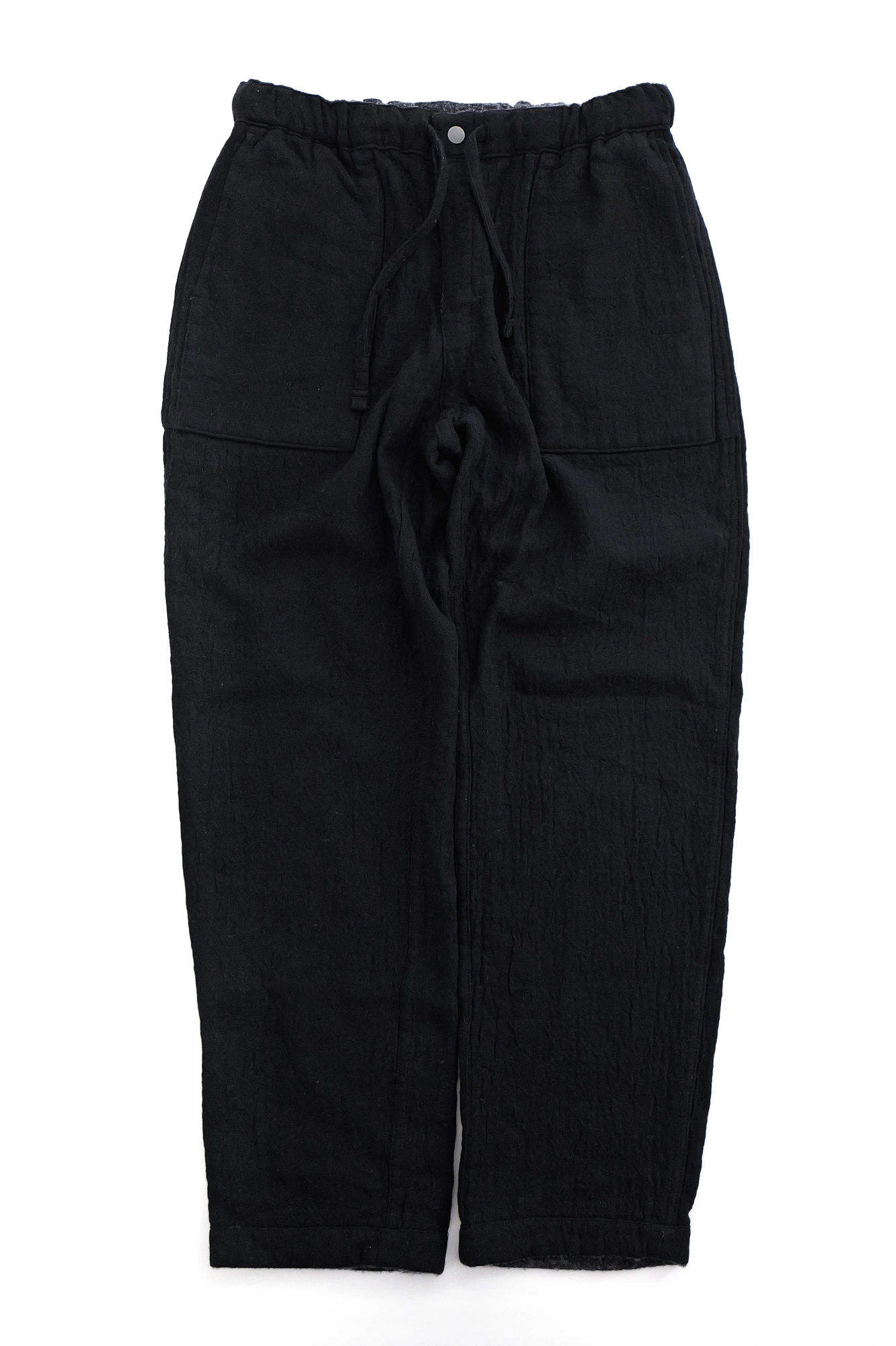 ISSEY MIYAKE Pantalon en laine Noir vintage, passéist — photo 5
