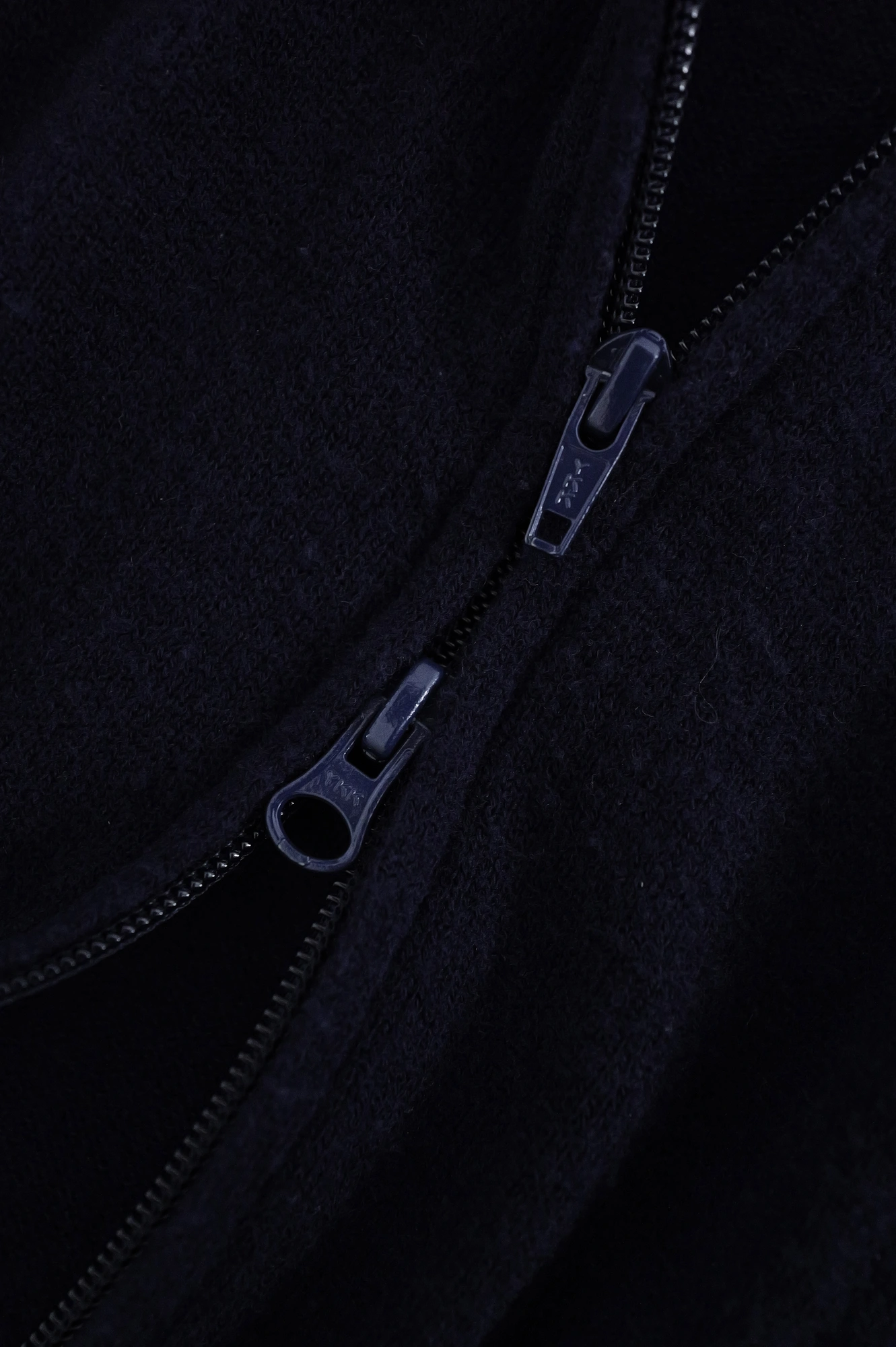 YOHJI YAMAMOTO Gilet en laine Marine vintage, passéist — photo 12