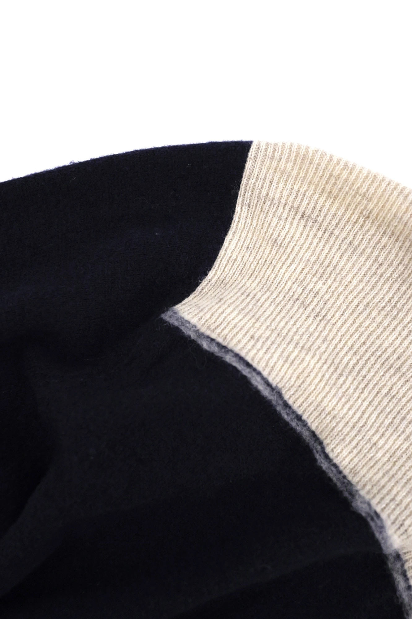 YOHJI YAMAMOTO Gilet en laine Marine vintage, passéist — photo 16