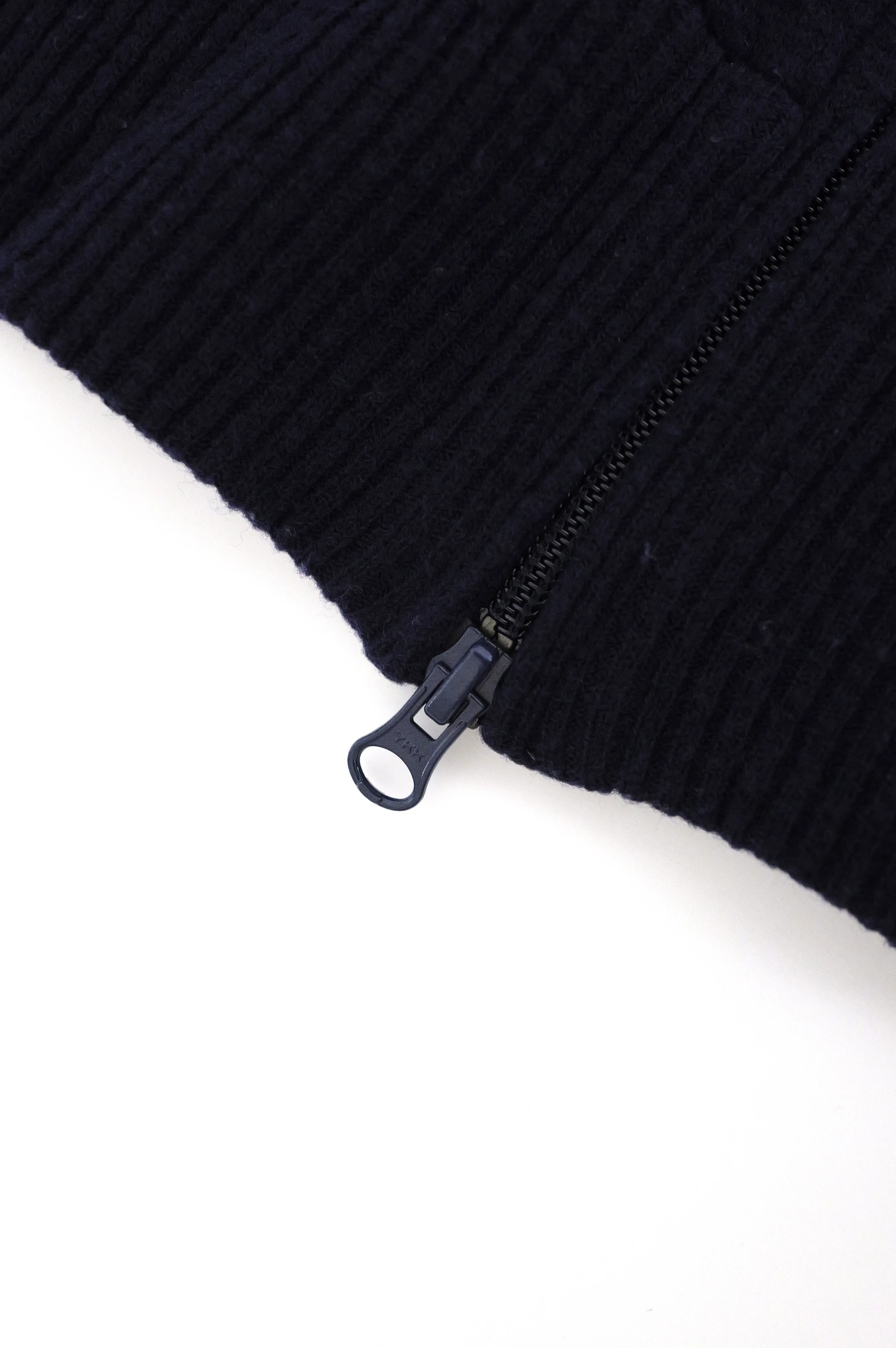 YOHJI YAMAMOTO Gilet en laine Marine vintage, passéist — photo 7