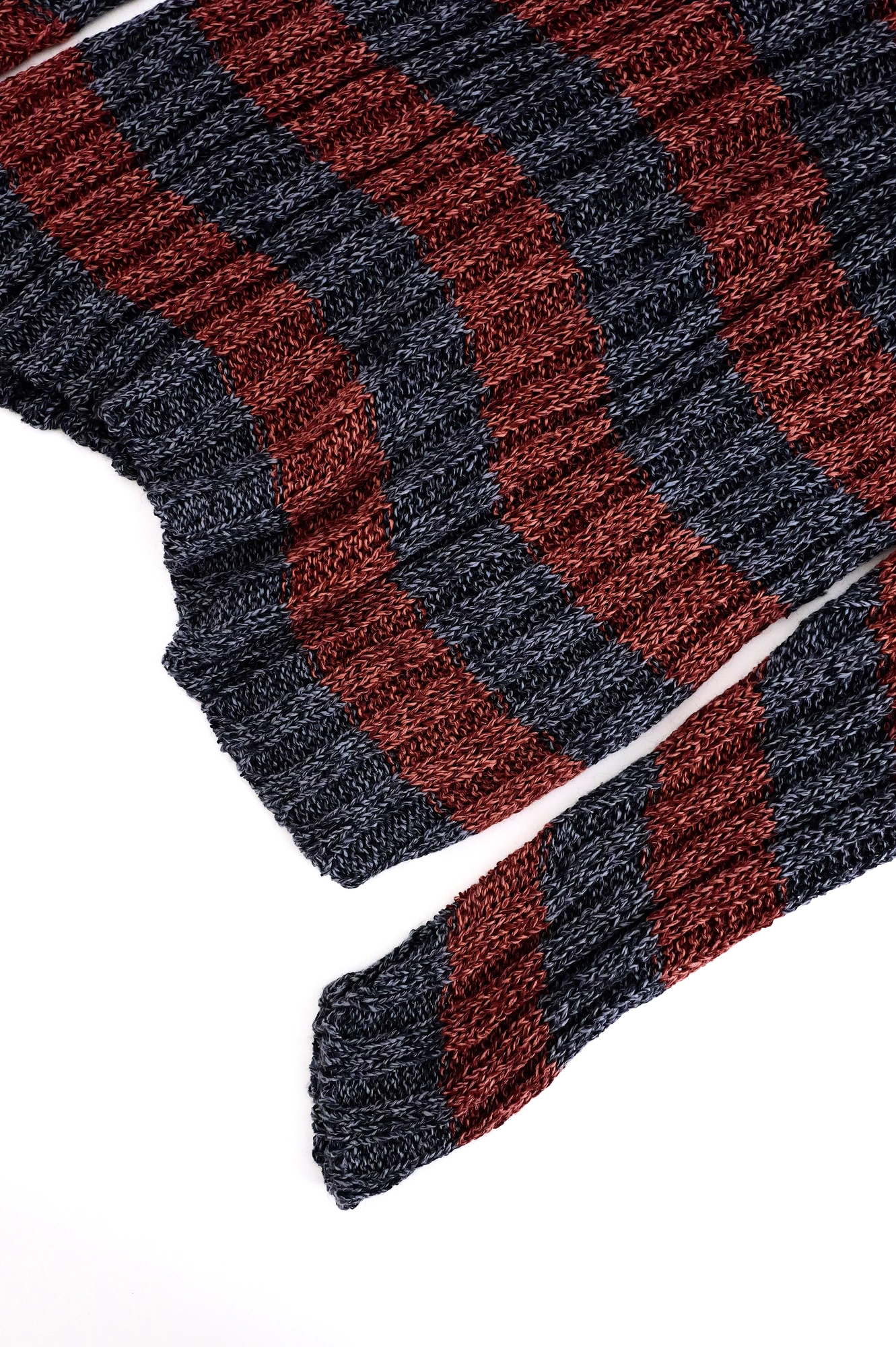 ISSEY MIYAKE Pull en lin Anthracite vintage, passéist — photo 12
