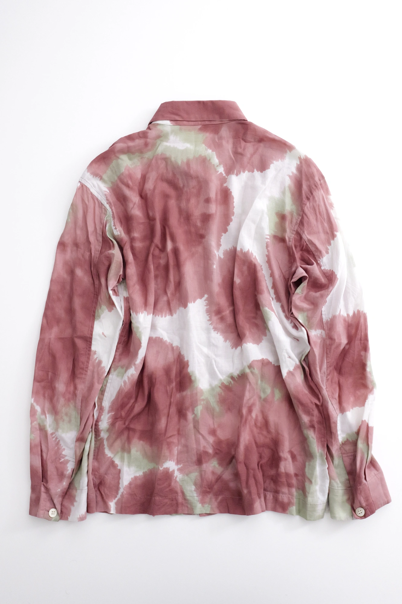 ISSEY MIYAKE Chemise Bordeaux vintage, passéist — photo 15