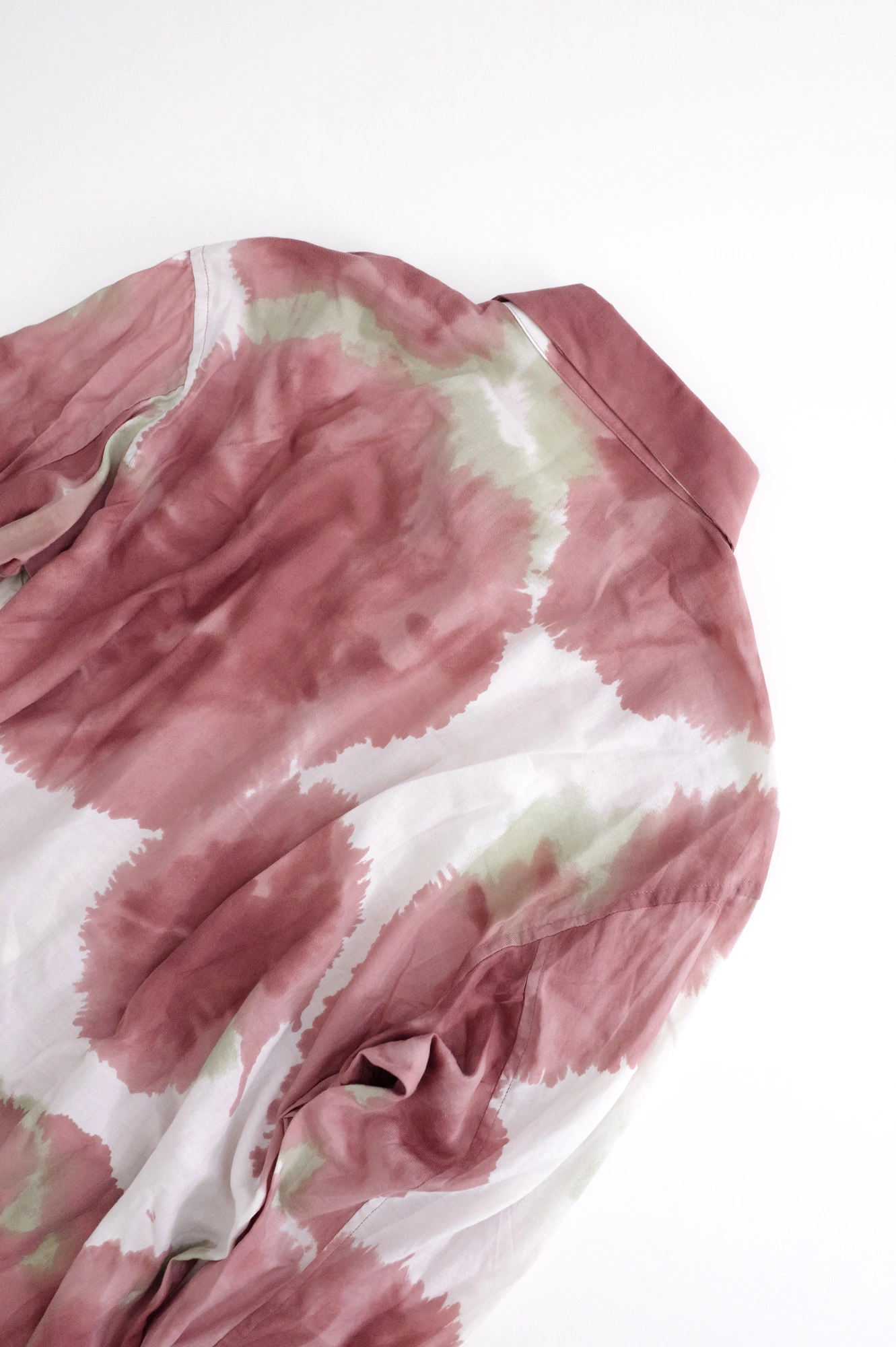 ISSEY MIYAKE Chemise Bordeaux vintage, passéist — photo 16