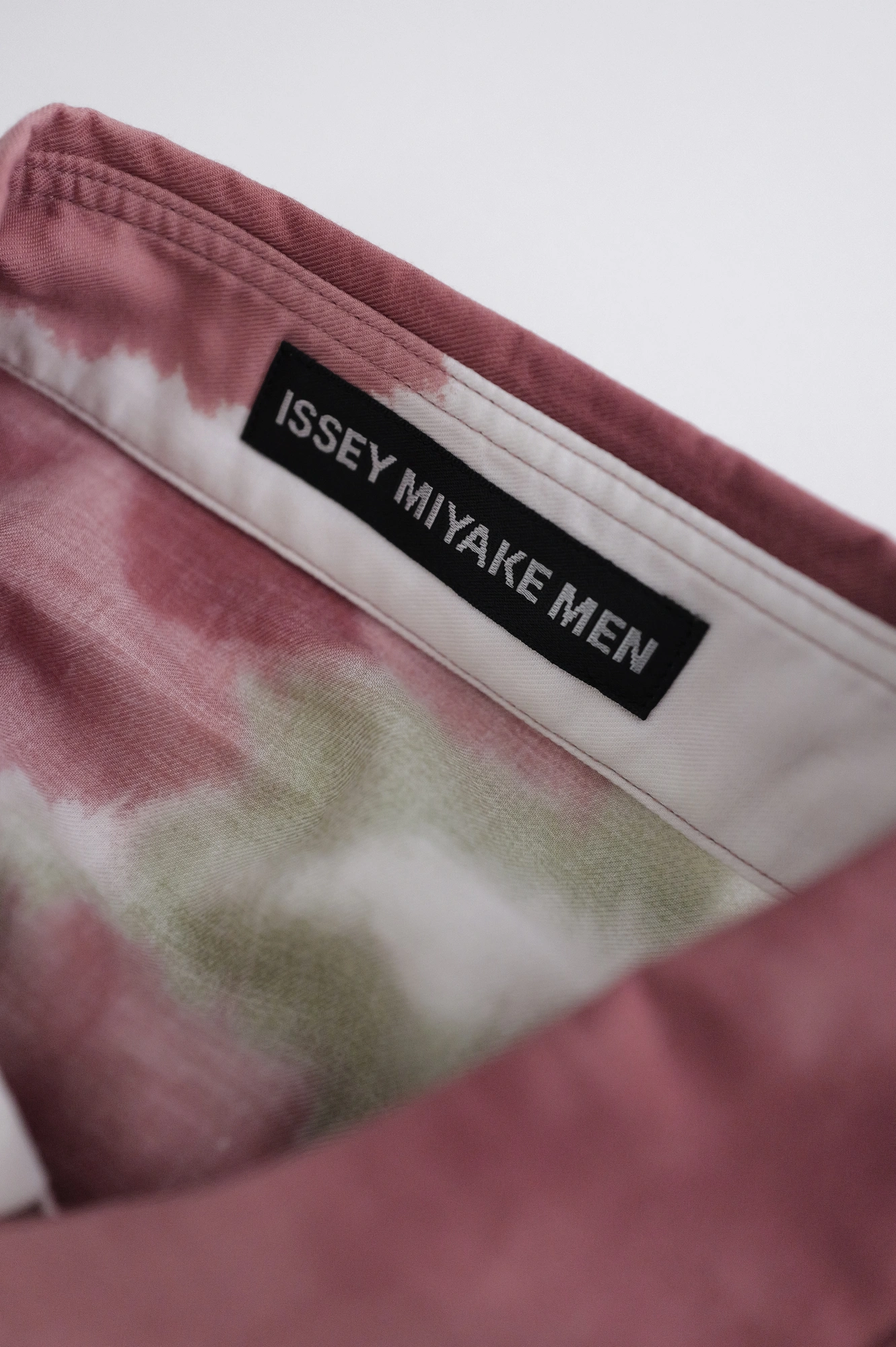 ISSEY MIYAKE Chemise Bordeaux vintage, passéist — photo 4