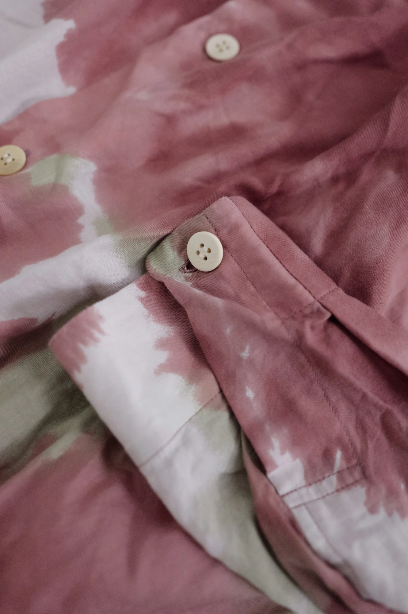 ISSEY MIYAKE Chemise Bordeaux vintage, passéist — photo 9
