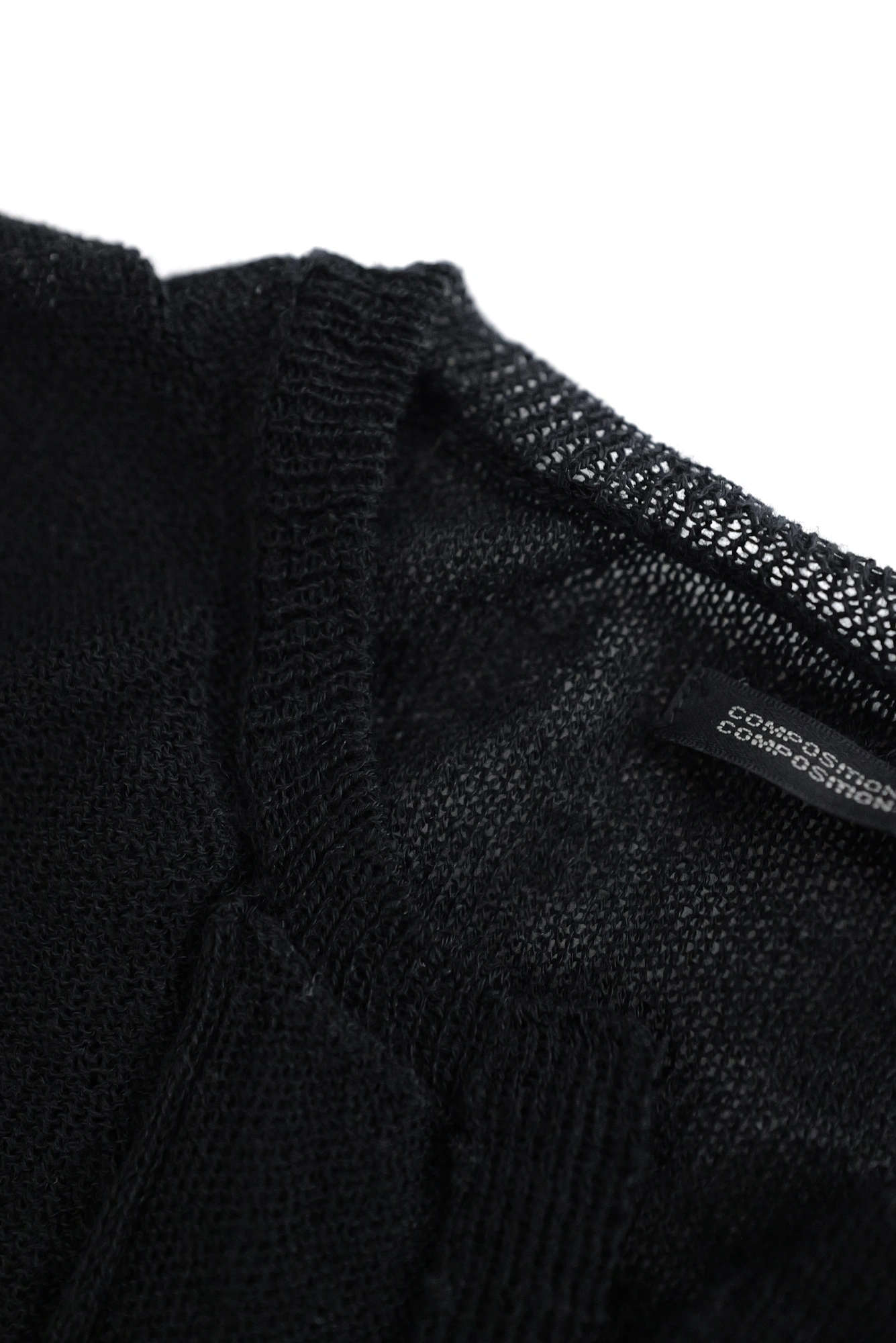 YOHJI YAMAMOTO Pull Noir vintage, passéist — photo 7