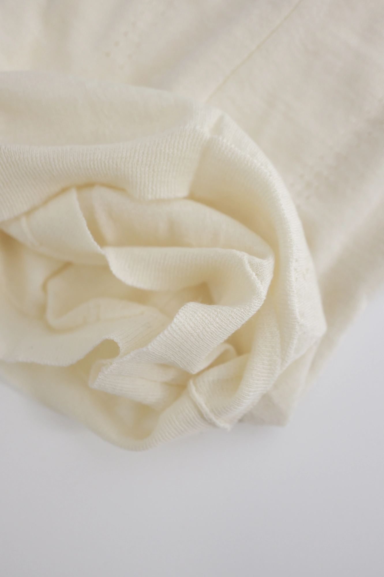 COMME DES GARÇONS Cardigan en laine Beige vintage, passéist — photo 14