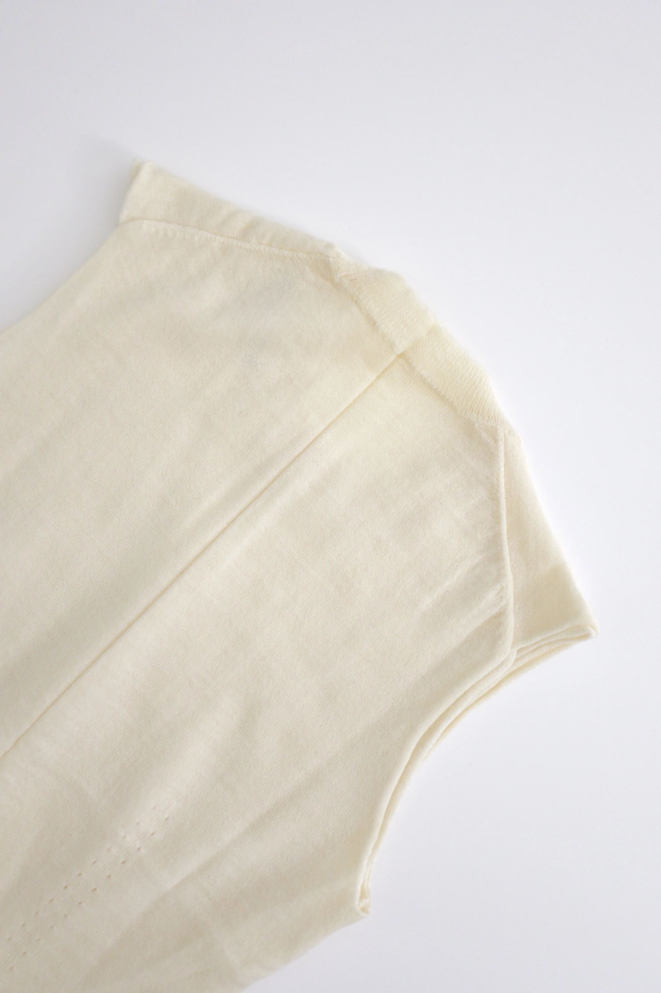 COMME DES GARÇONS Cardigan en laine Beige vintage, passéist — photo 19