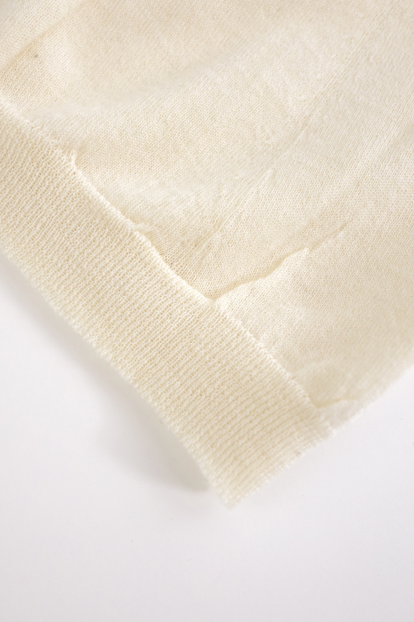 COMME DES GARÇONS Cardigan en laine Beige vintage, passéist — photo 22