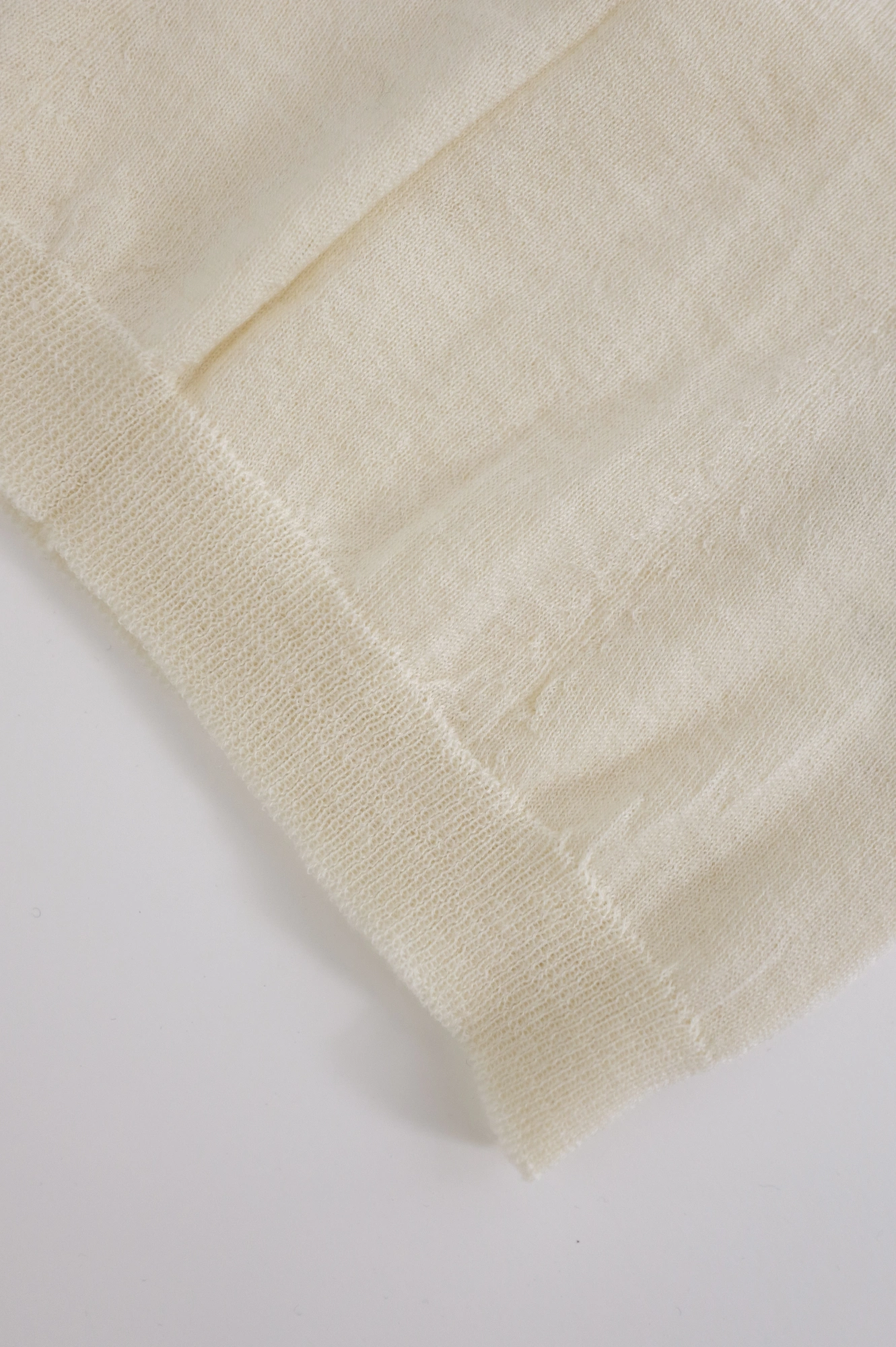 COMME DES GARÇONS Cardigan en laine Beige vintage, passéist — photo 9
